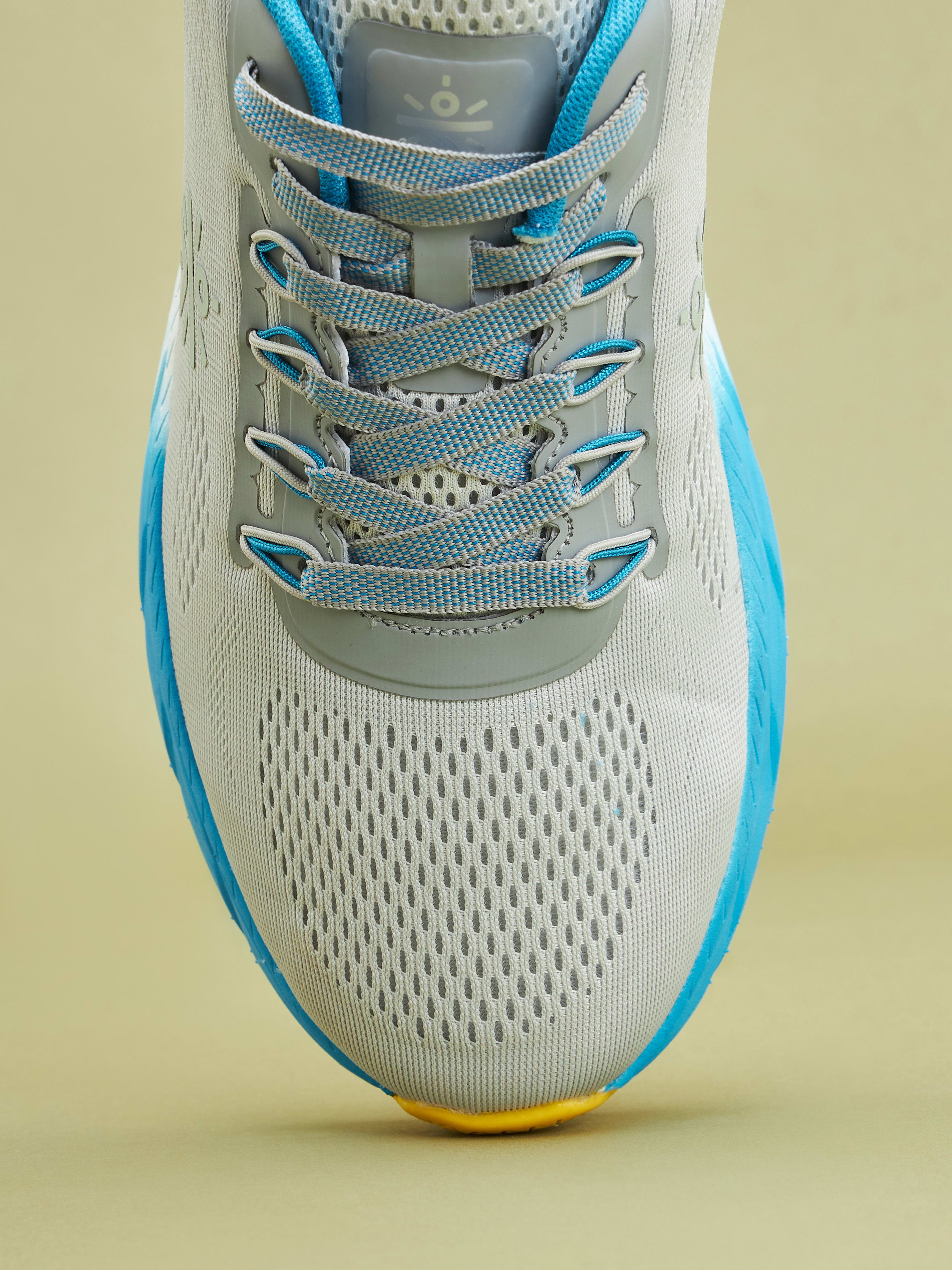 cult EZ+ Ryde Men Running Shoes - Ash Grey/Turquoise Blue