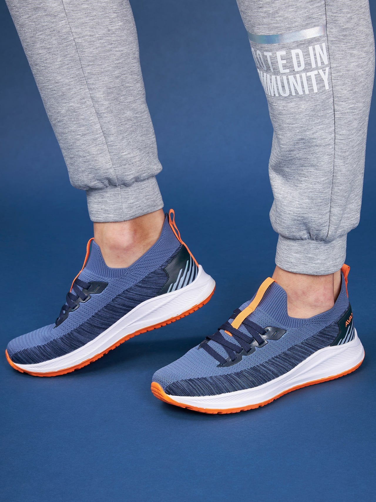 Avant Men's Passion Sports Shoes-Blue