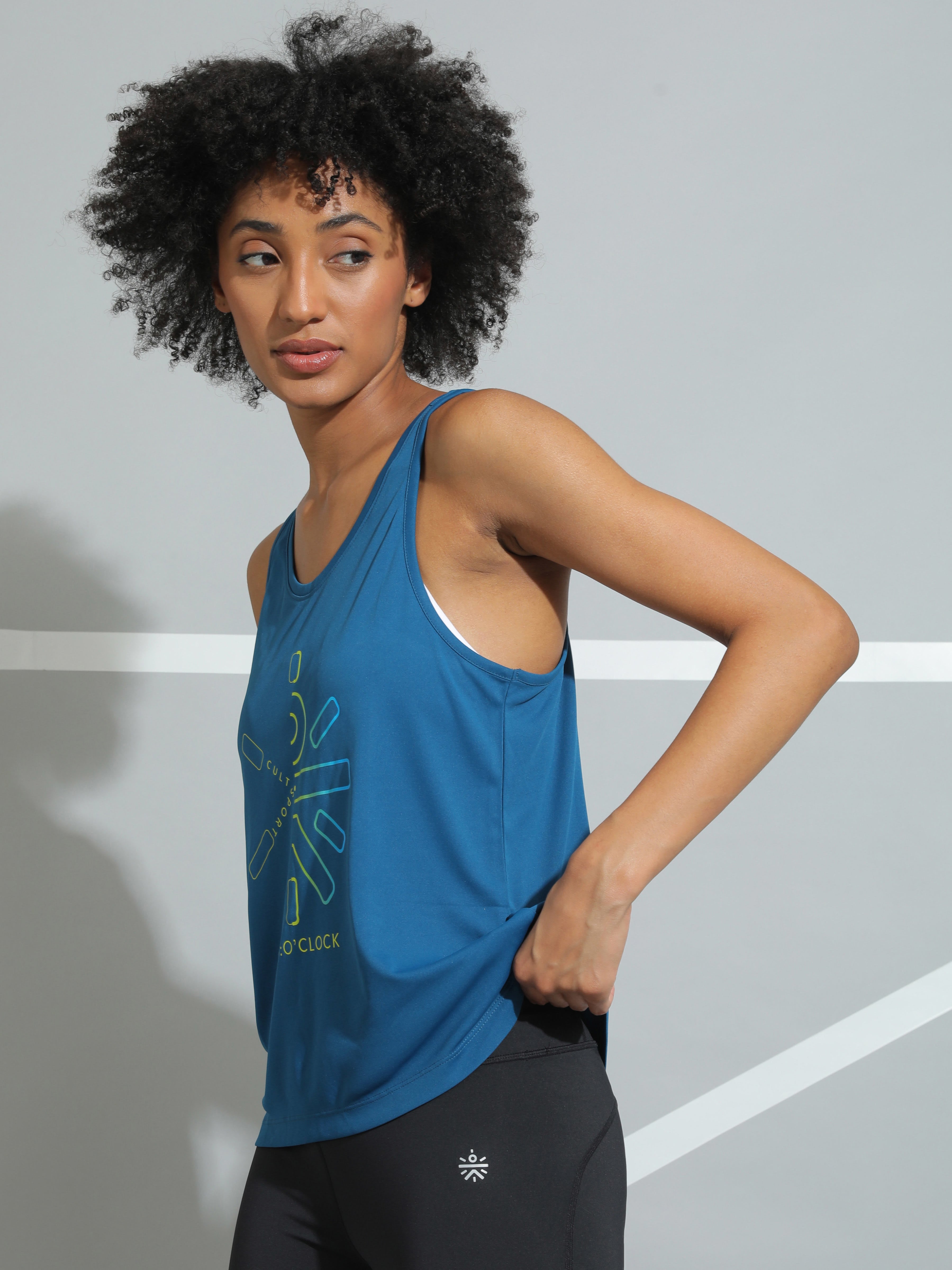Ombre Logo Active Tank Top