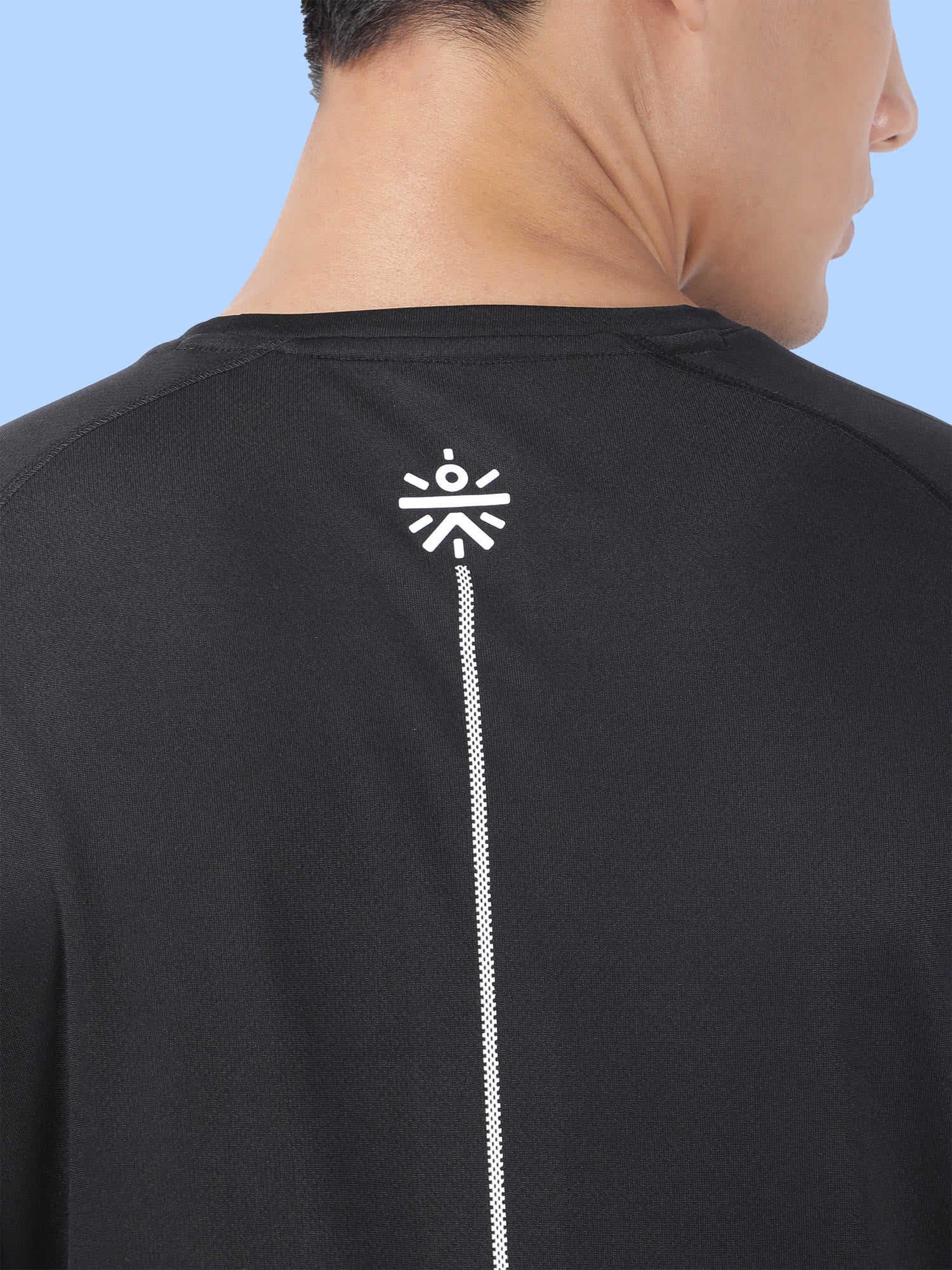 Vital Black Training Slim Tee