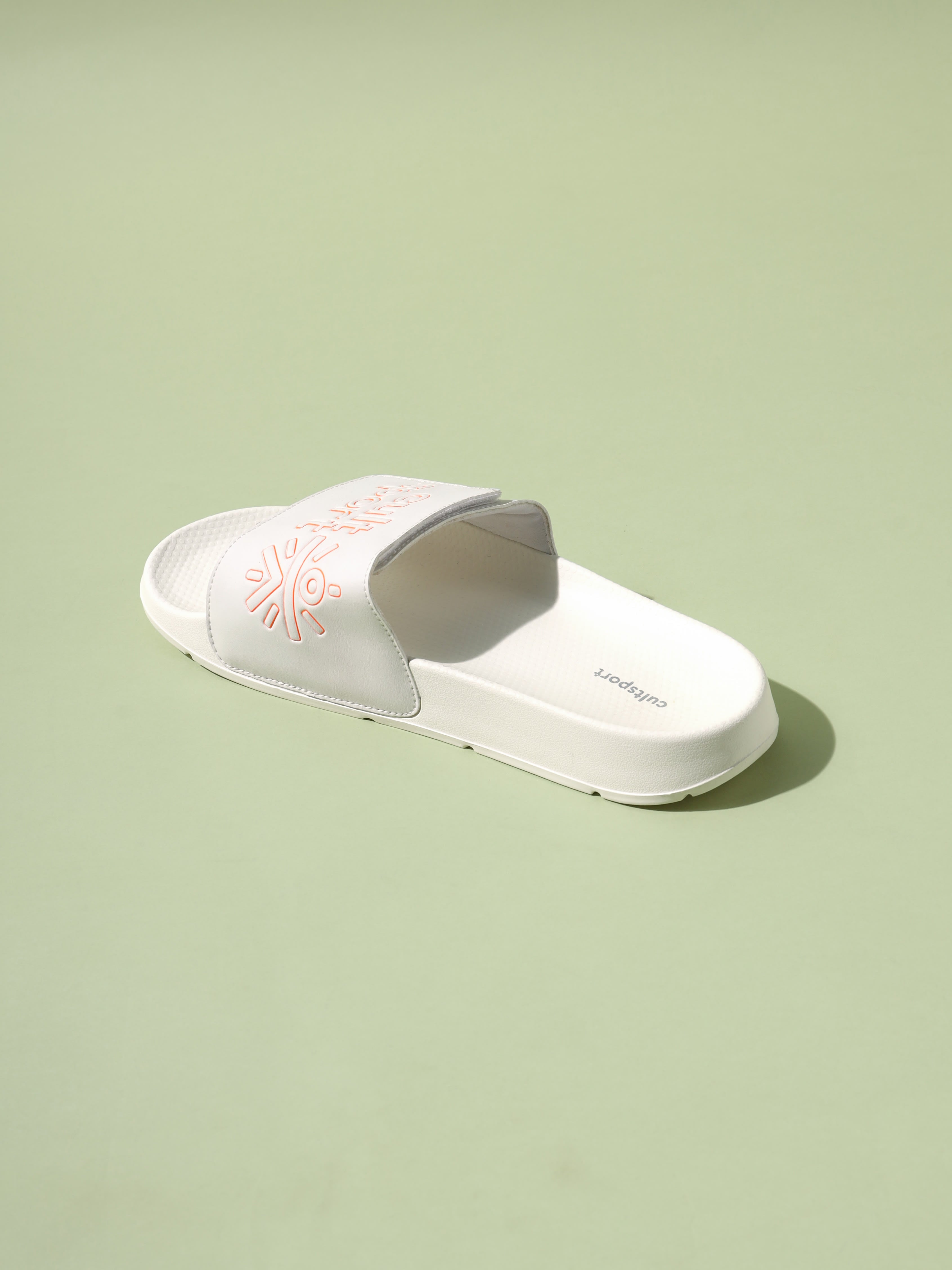 cult Glissade White Men Slides