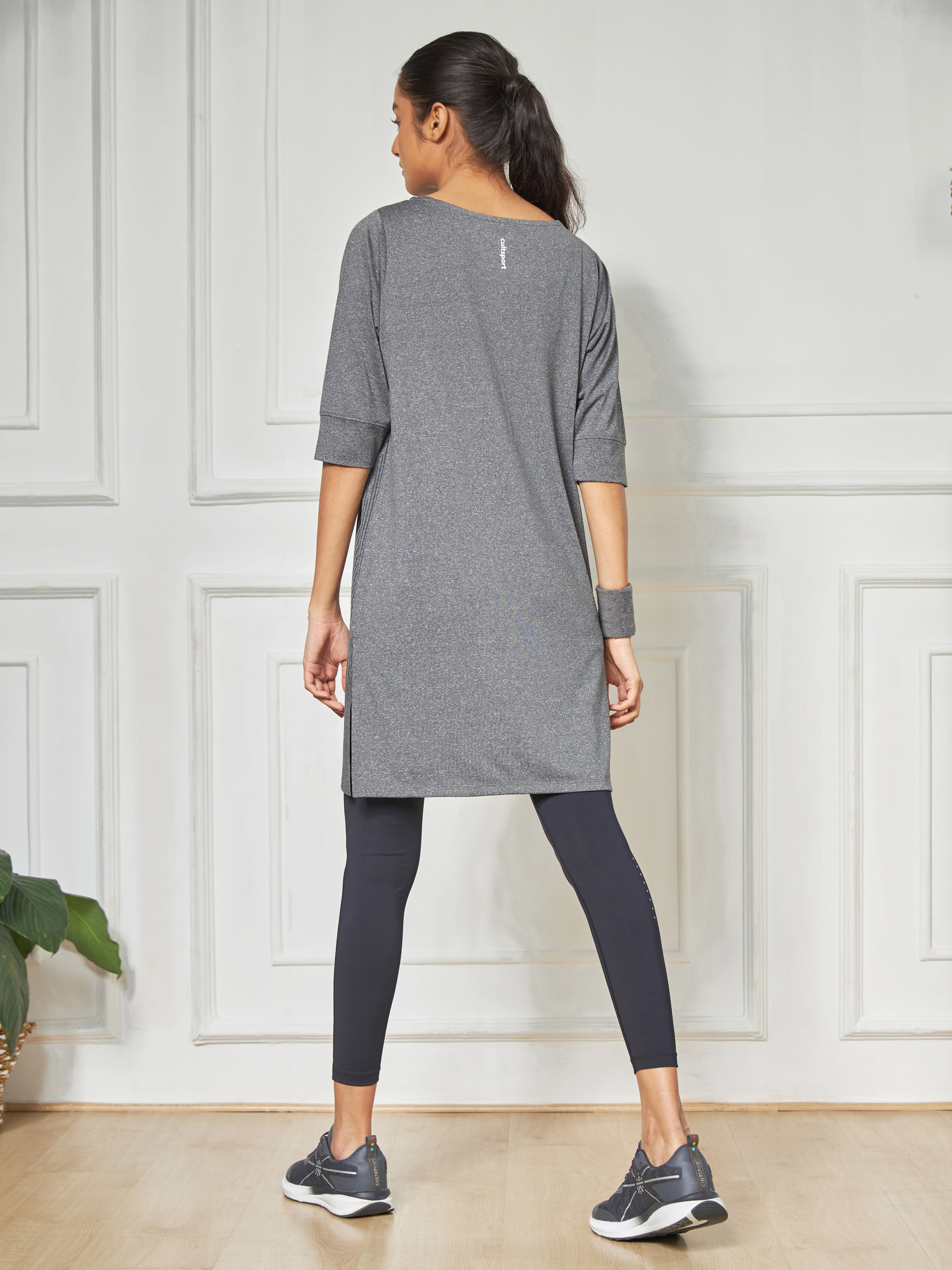 Printed Activ-Kurti with Side Pocket