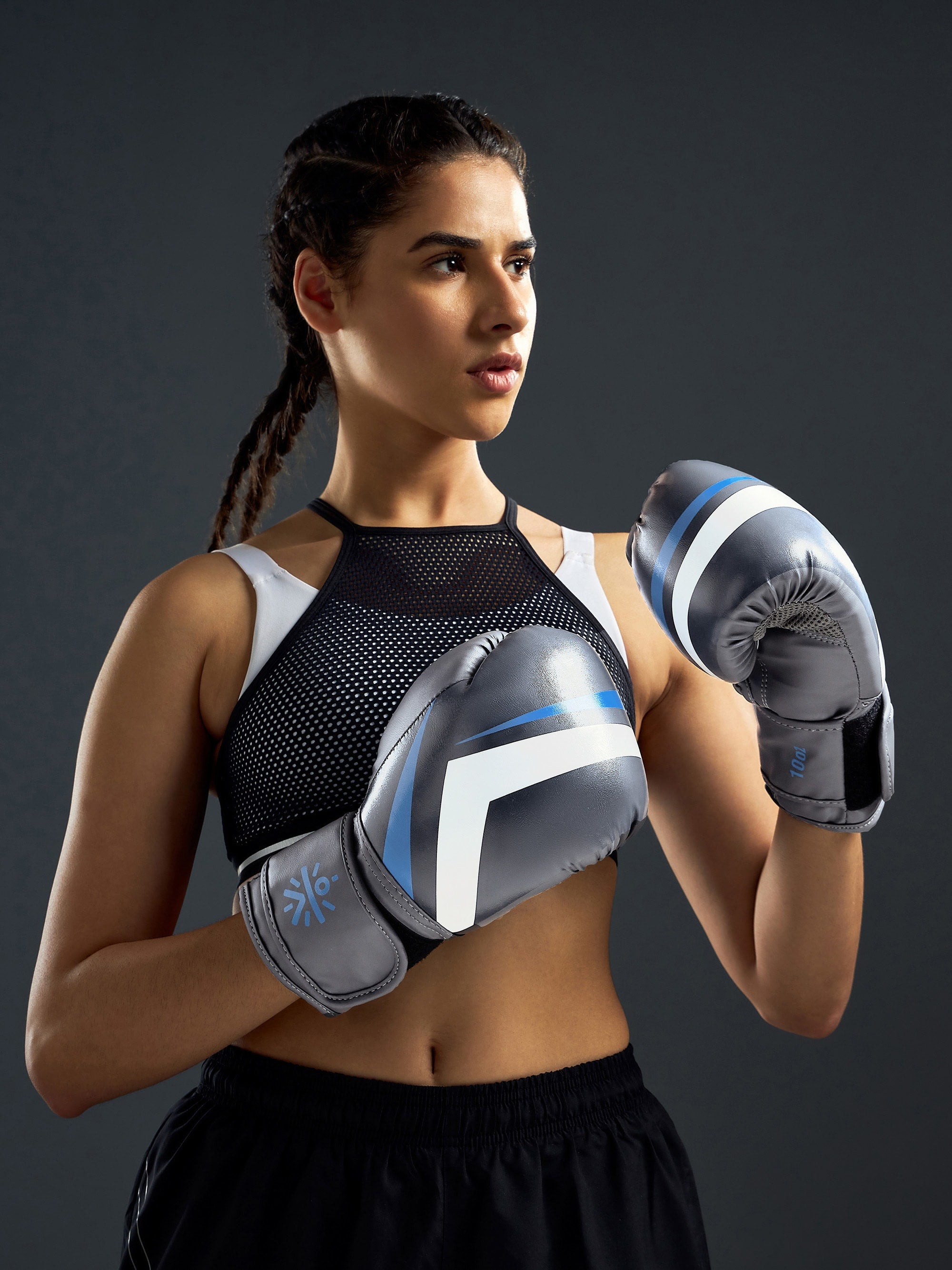 Pro Boxing Gloves with Antimicrobial Lining
