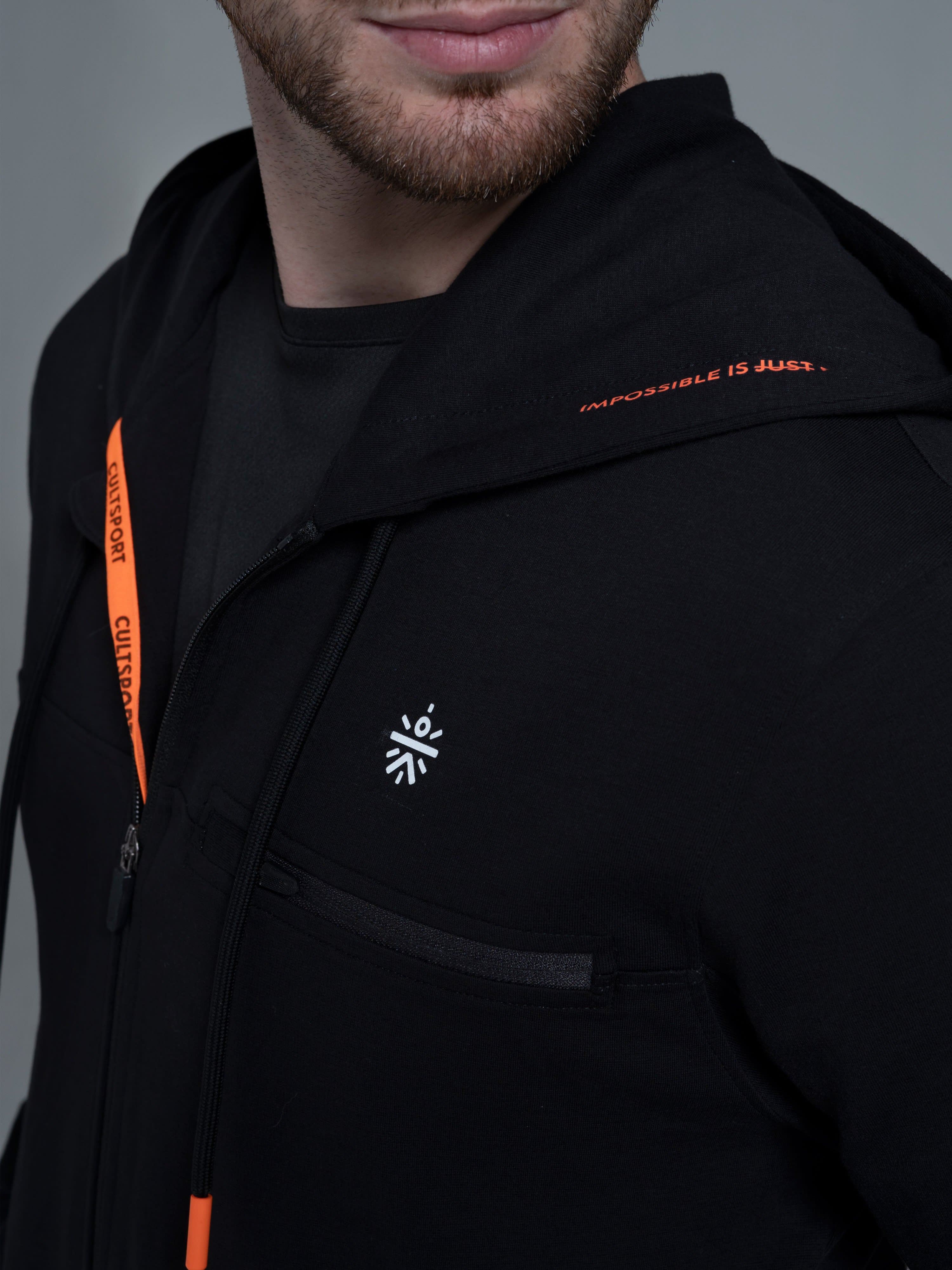 Flexoft Men's Staple Hooded Sweatshirt with Zipper