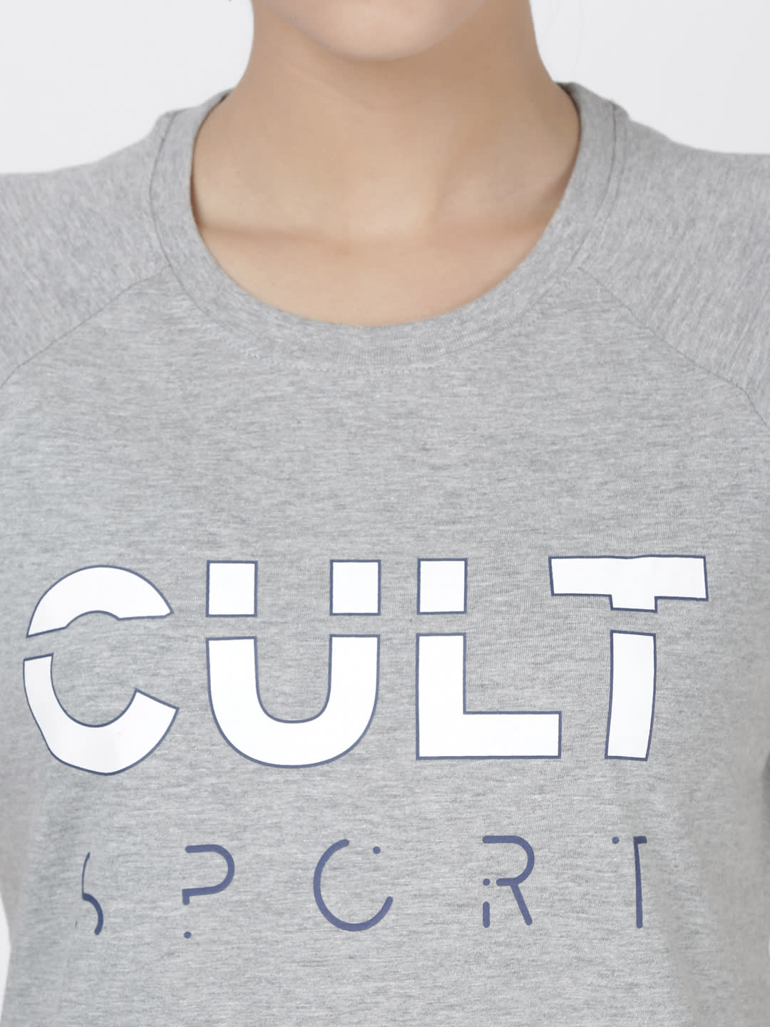 Signature Hustle Grey Training Tee