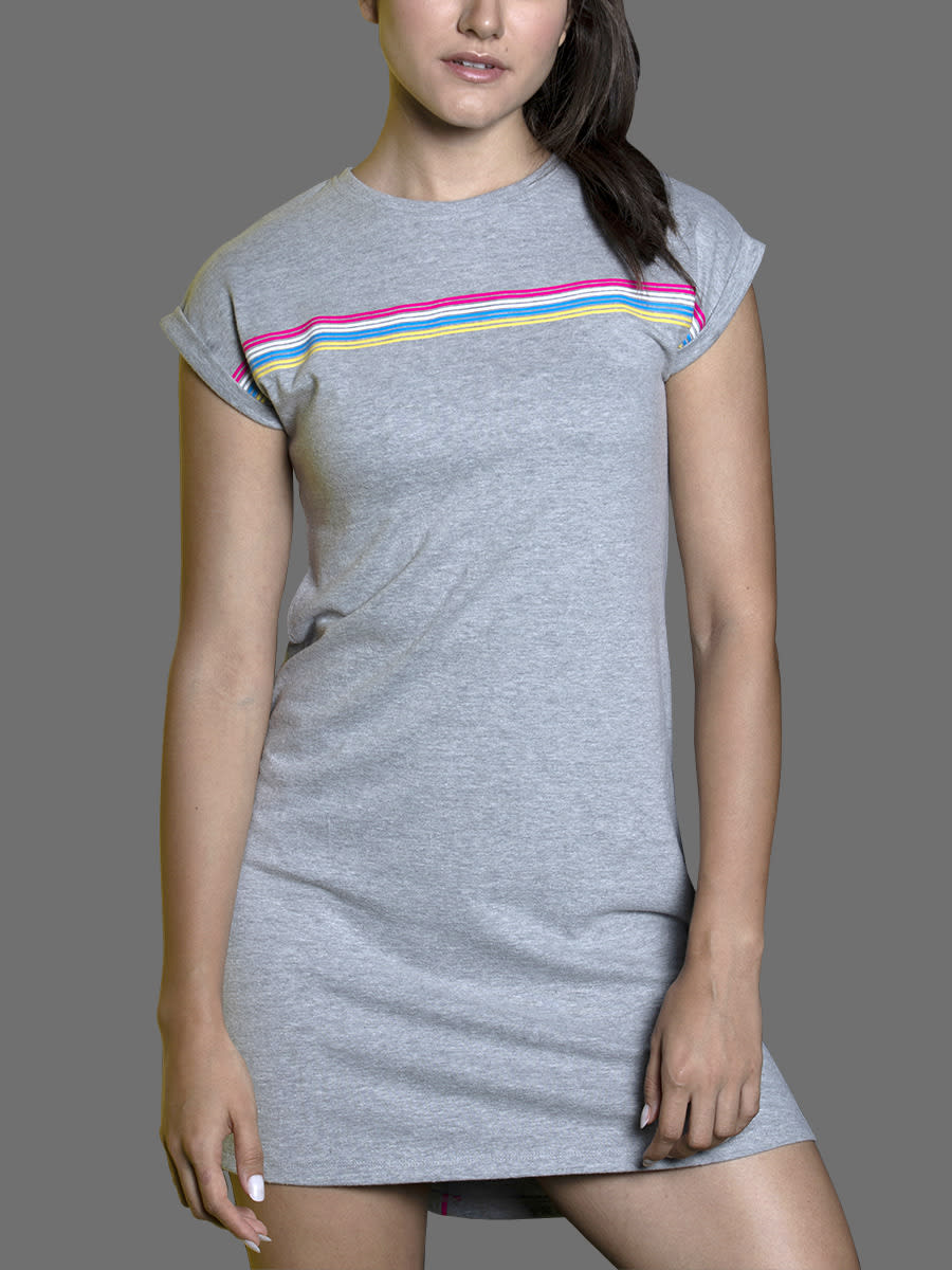 Women Go-beyond Athletic Grey Dress