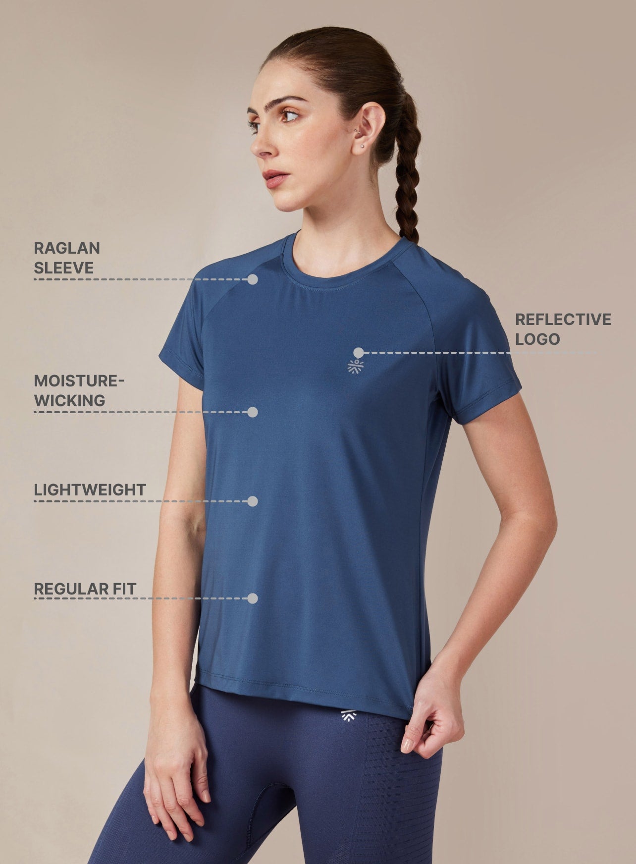 Women's Purple Racer's Pro T-shirt