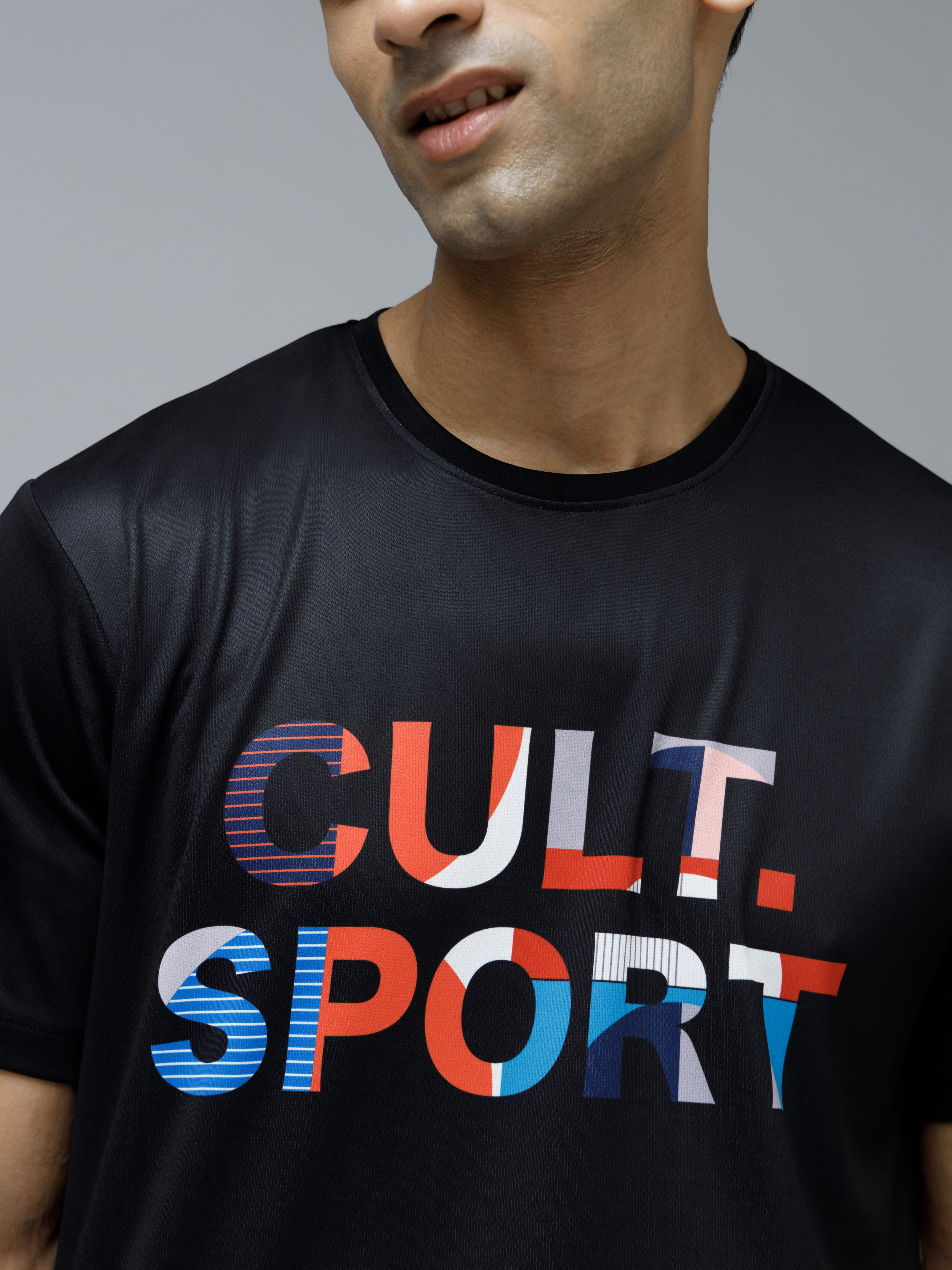 Typographic Print Training T-shirt