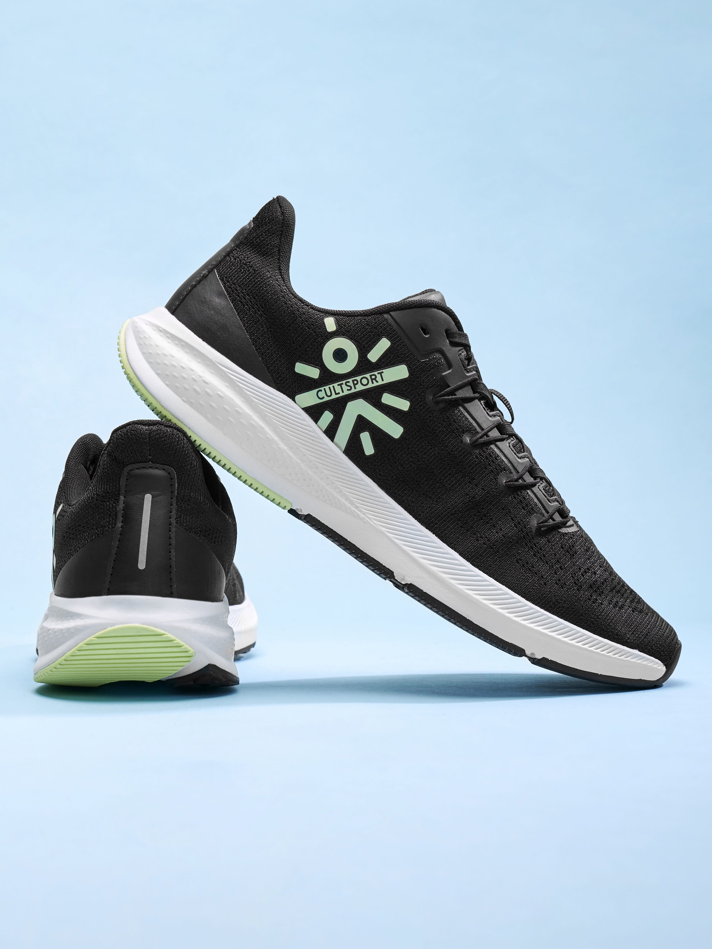 cult Firebird Men Running Shoes - Black