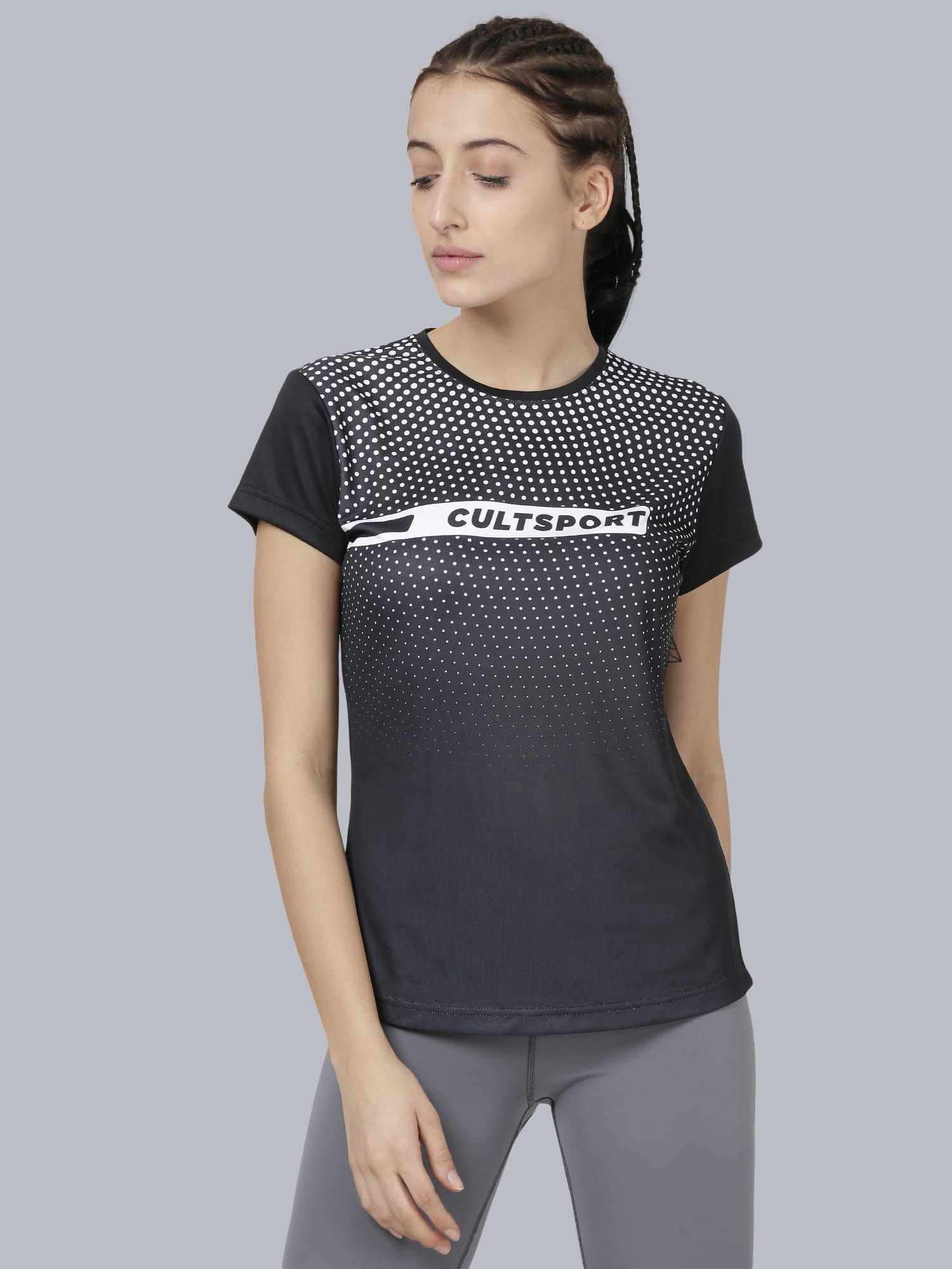 Dugout Radial Black Relaxed Tee