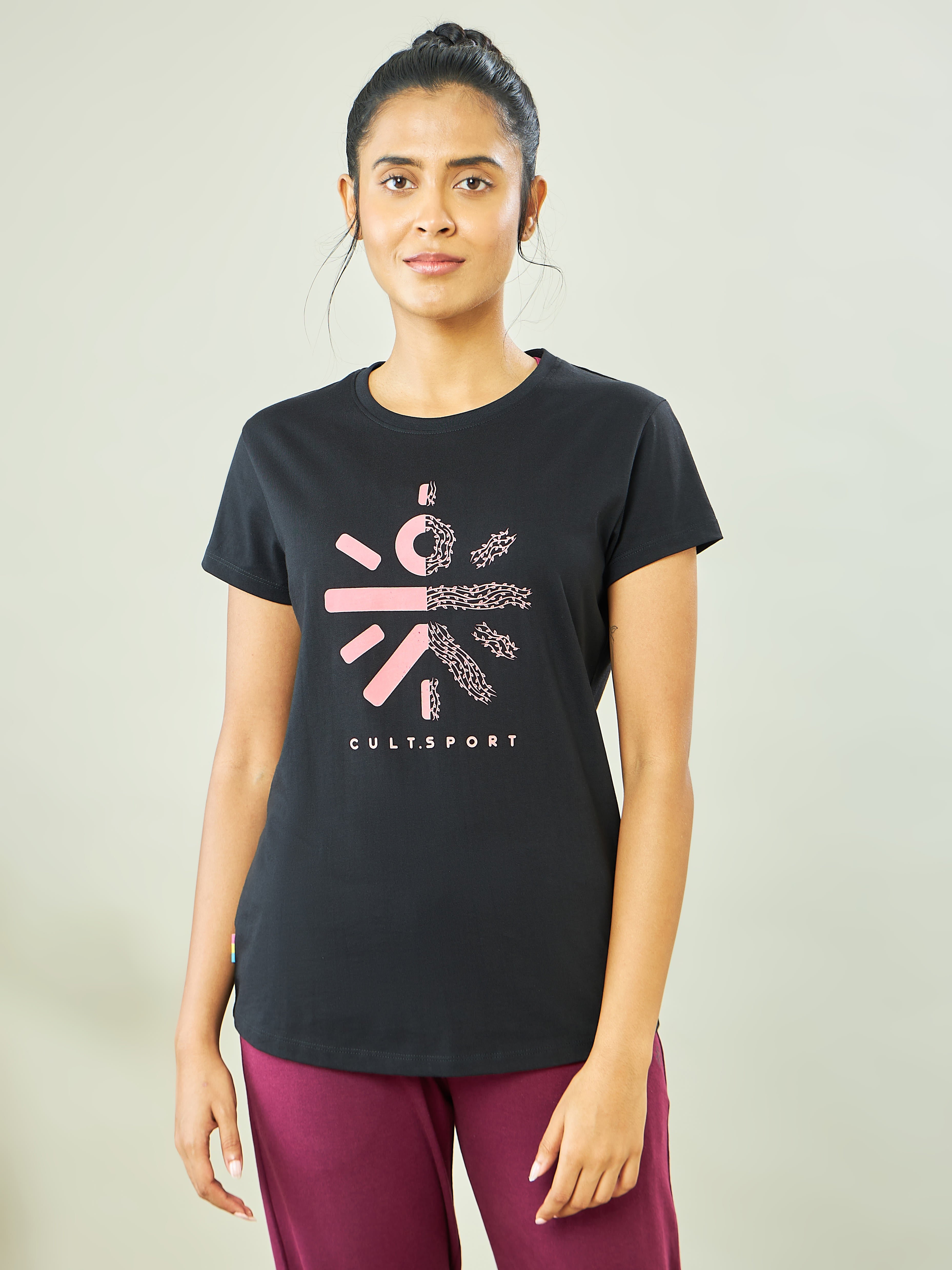 Graphic Logo Print Training T-shirt