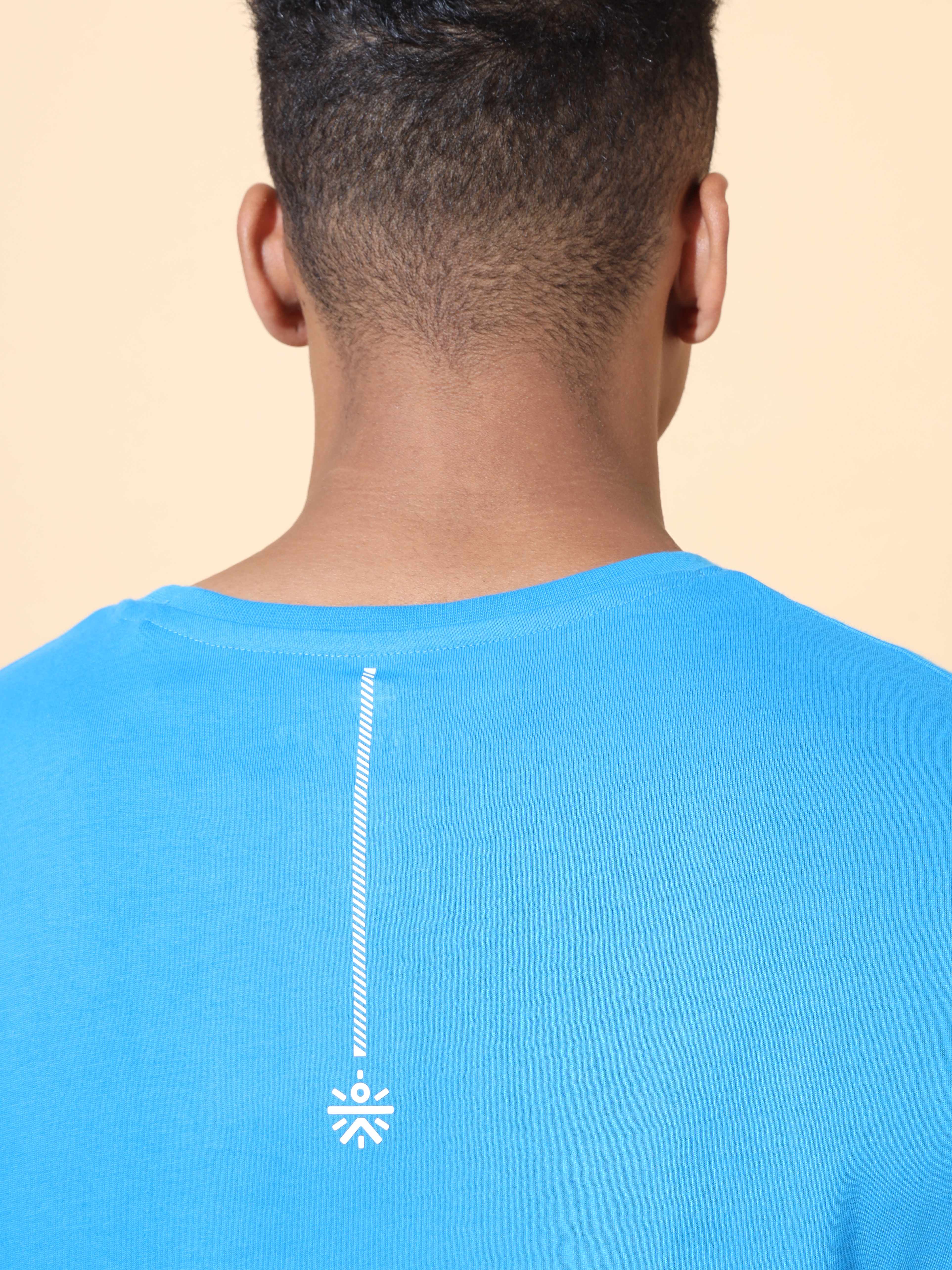 Comfort T-shirt with Tonal Chest Print