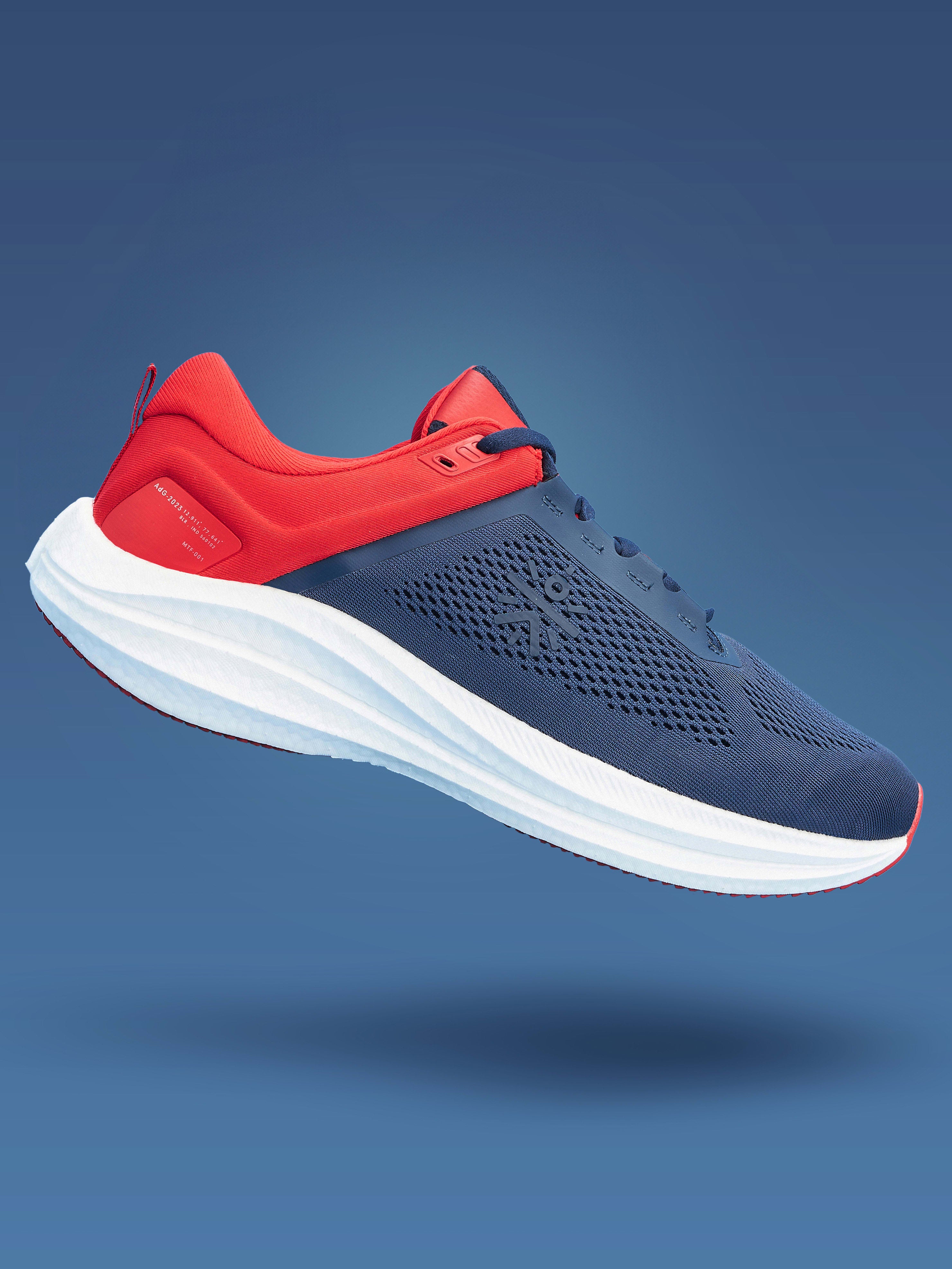 cult Versa Pulse Men Running Shoes - Navy/Red