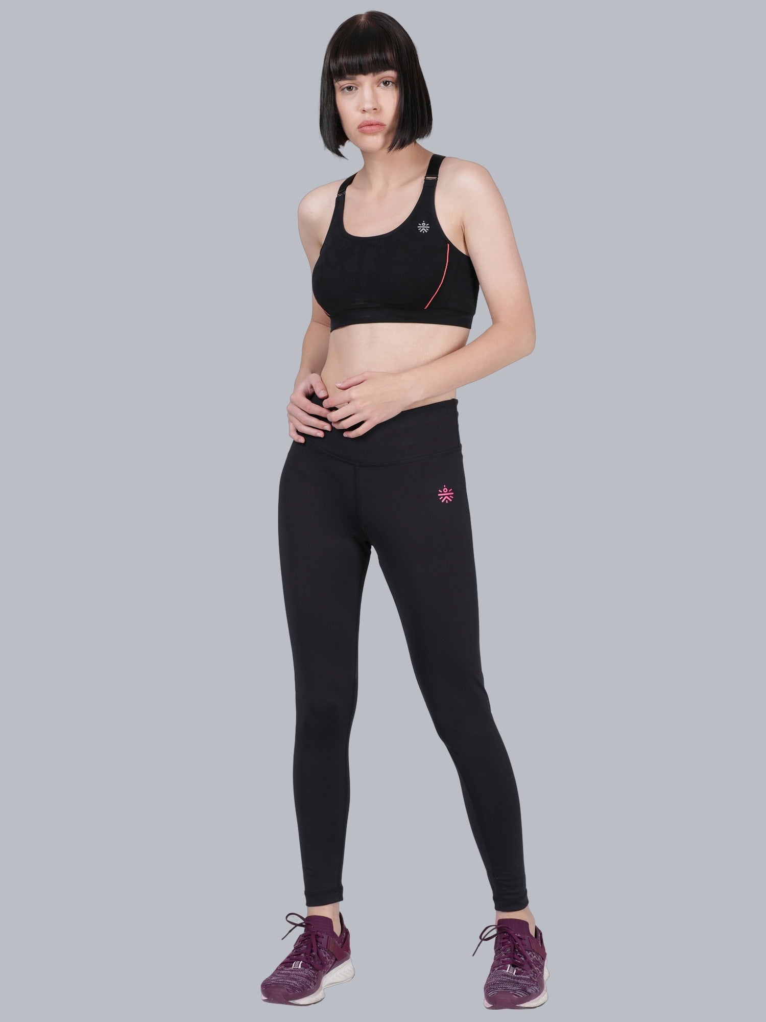 Vital Train Black Gym Leggings