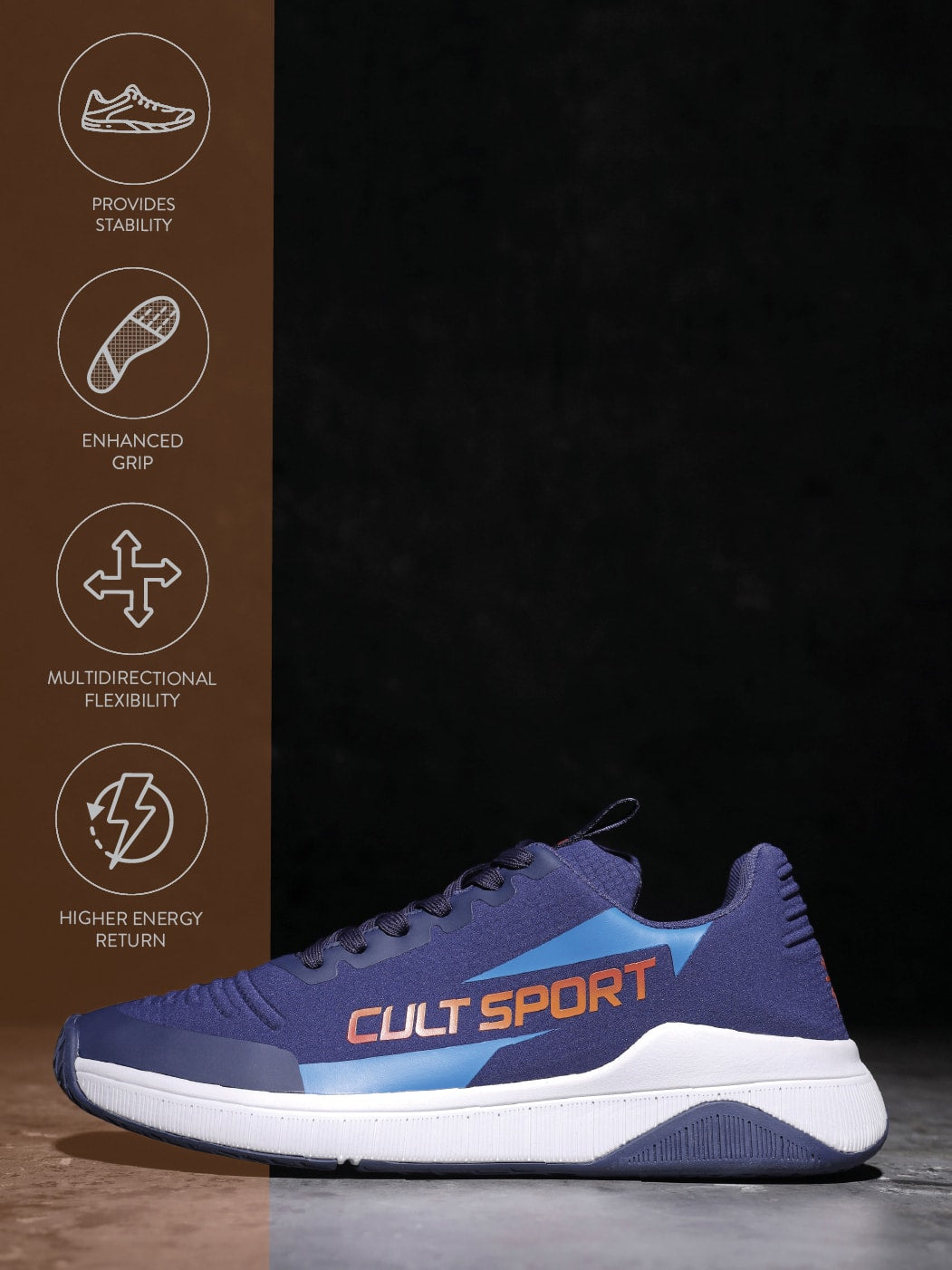 cult X1 Men Training Shoes - Blue