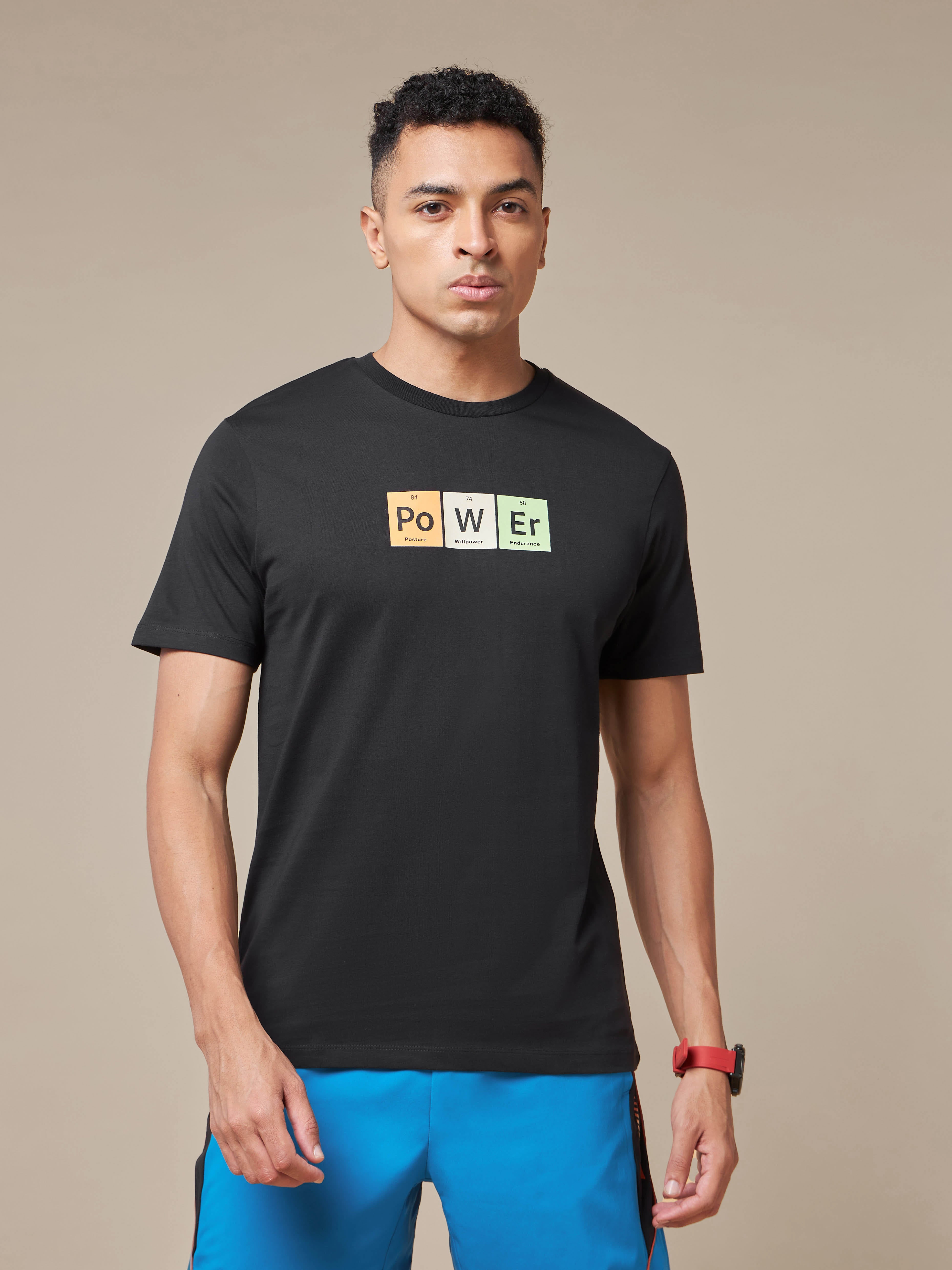Power Typographic Training T-shirt