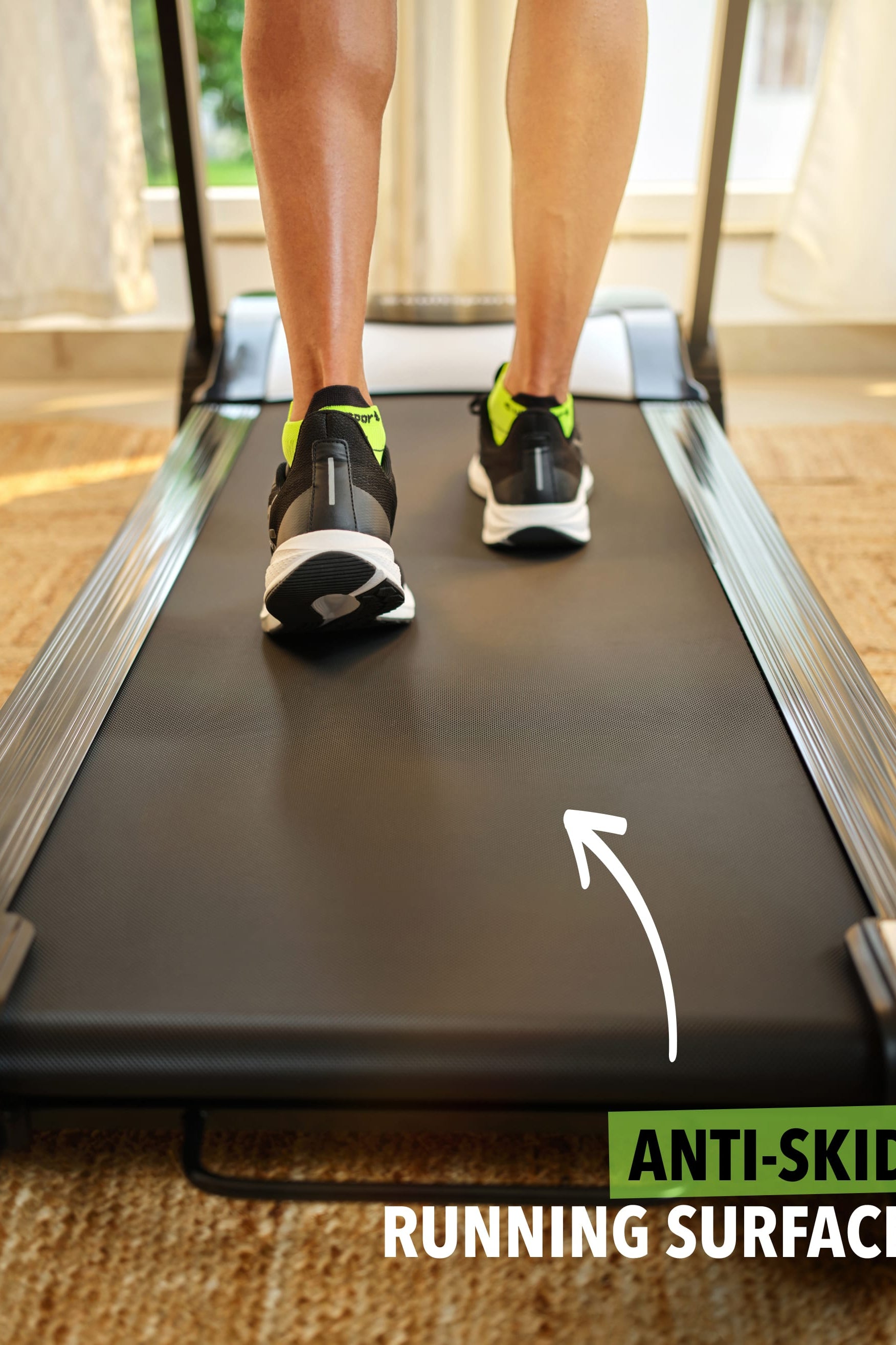 Smartrun C2 4 HP Peak Treadmill with 15-level Auto-Incline | Max Weight-120kg | Max Speed-16kmph (with 6 Months Extended Warranty)