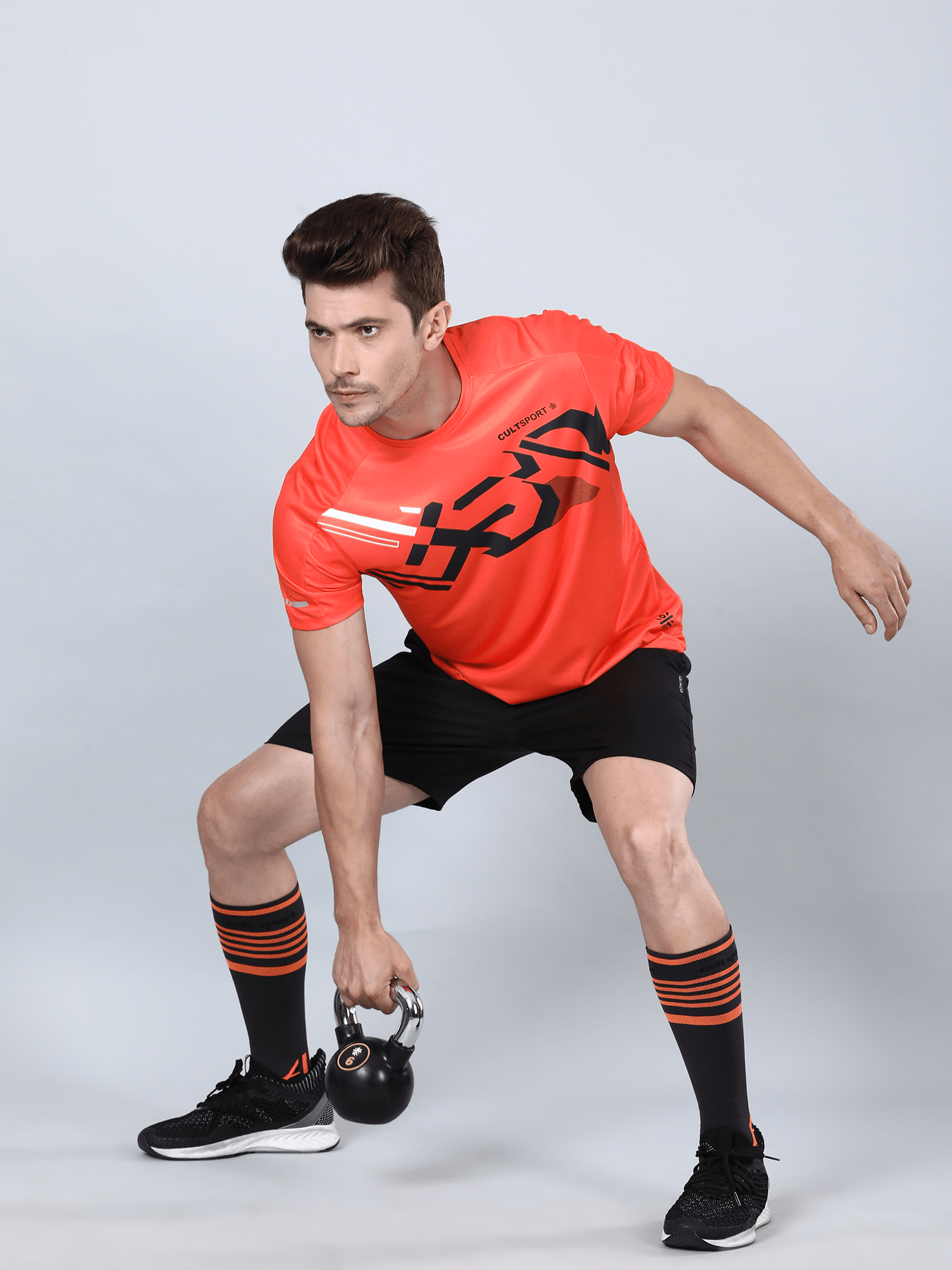 Dugout Hiero Orange Gym Tee