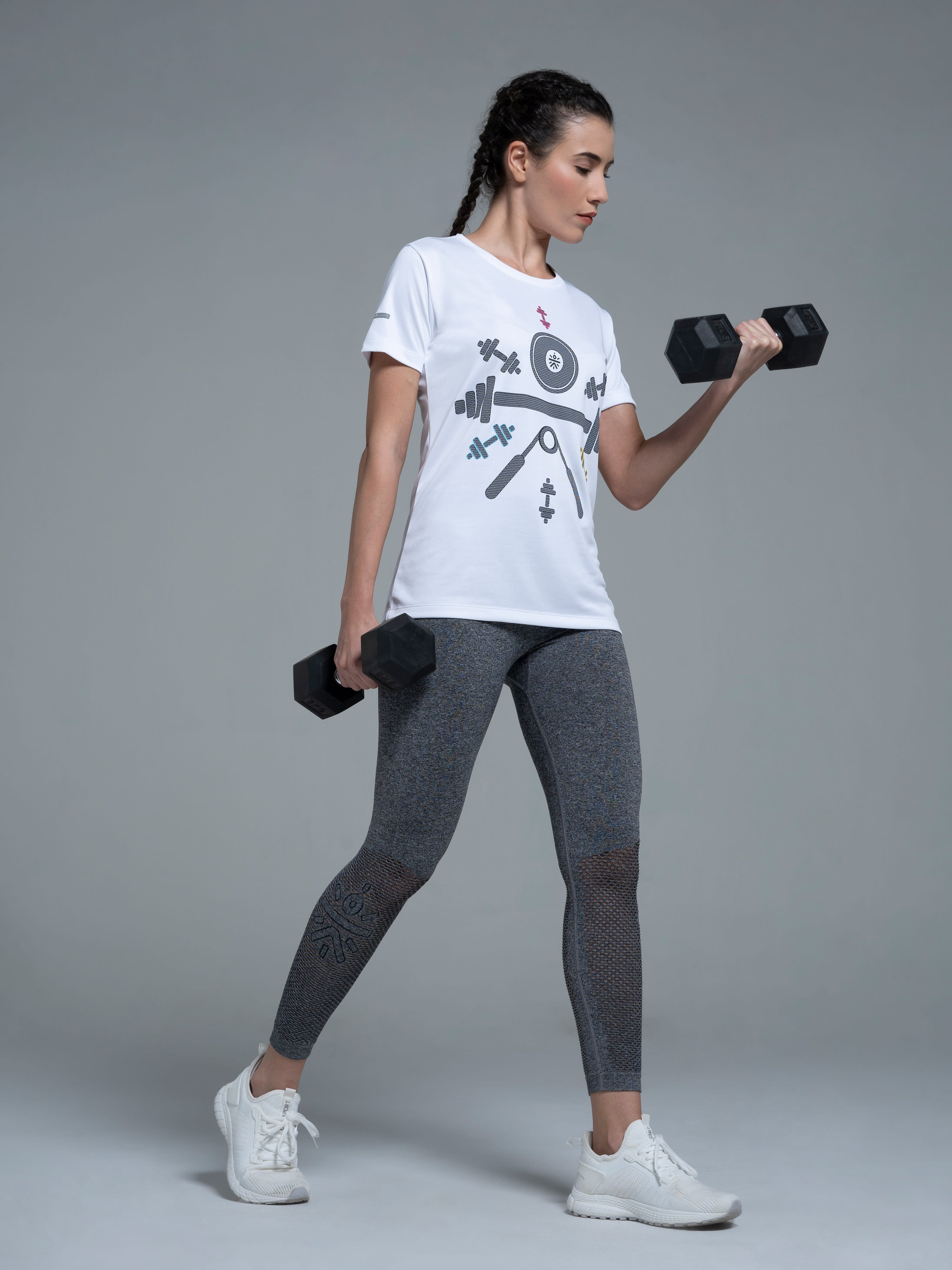 Women's Dumbbell Training T-shirt