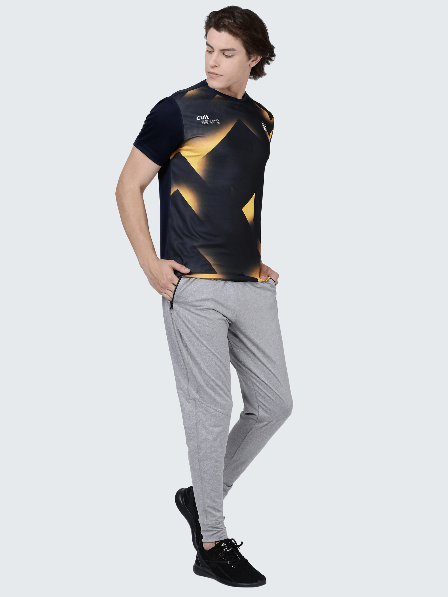 Dugout Peak Black Relaxed Tee