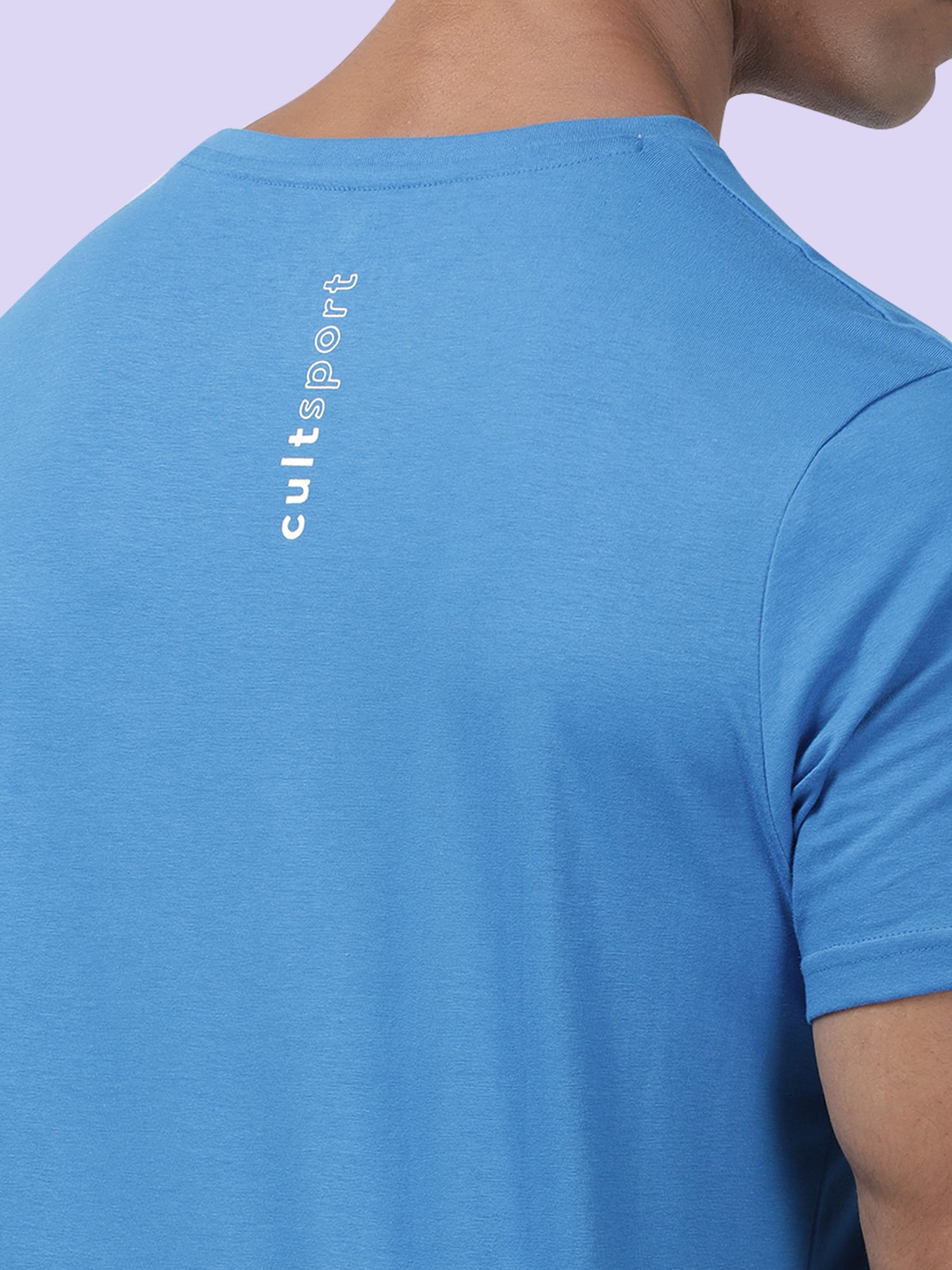 Everydays Lounge Bright Blue Cotton Tee