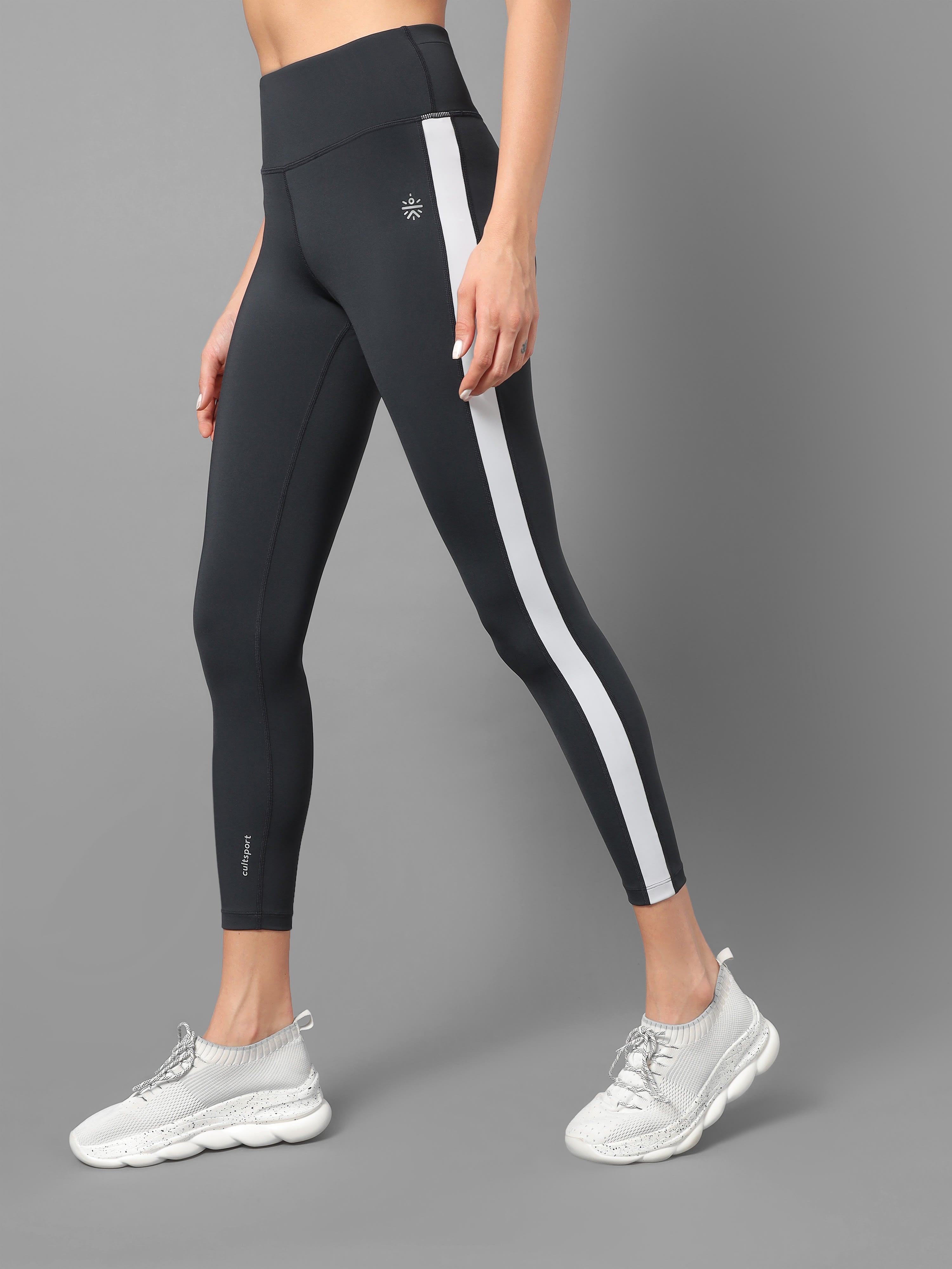 AbsoluteFit Contrast Panel Tights