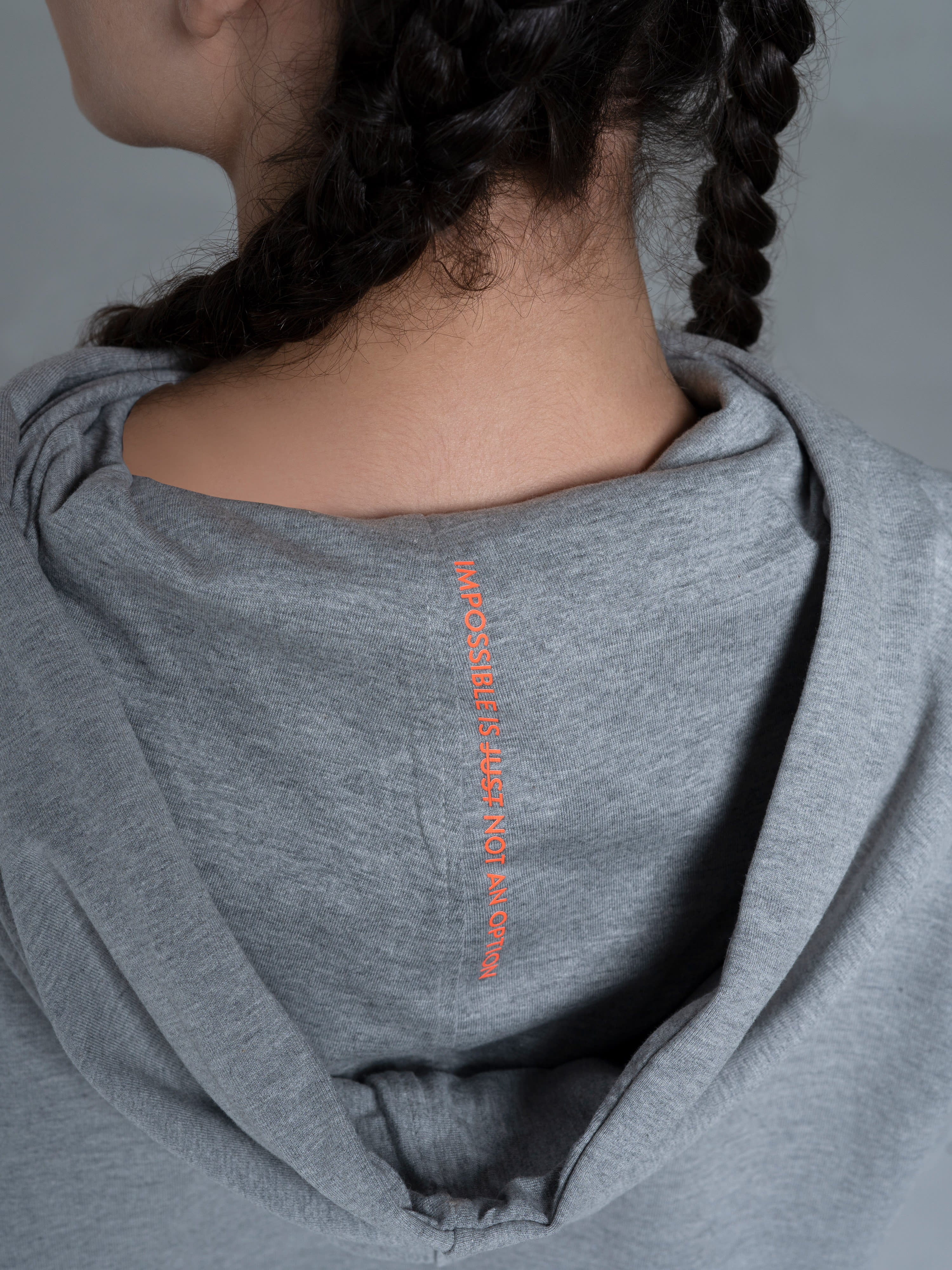 Flexoft Women's Cropped Hooded Sweatshirt