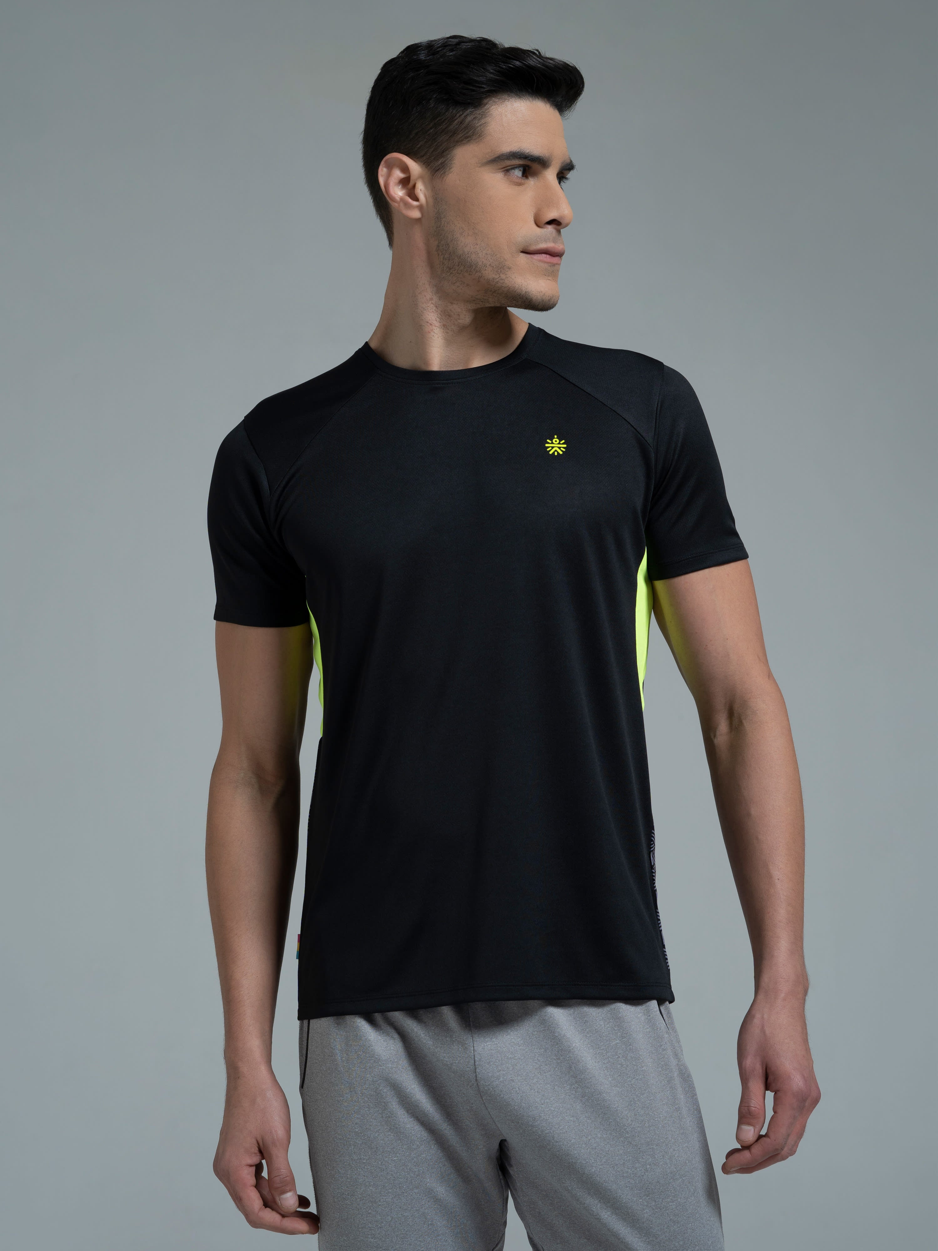 FlashRun Neon Pop Men's Running T-shirt