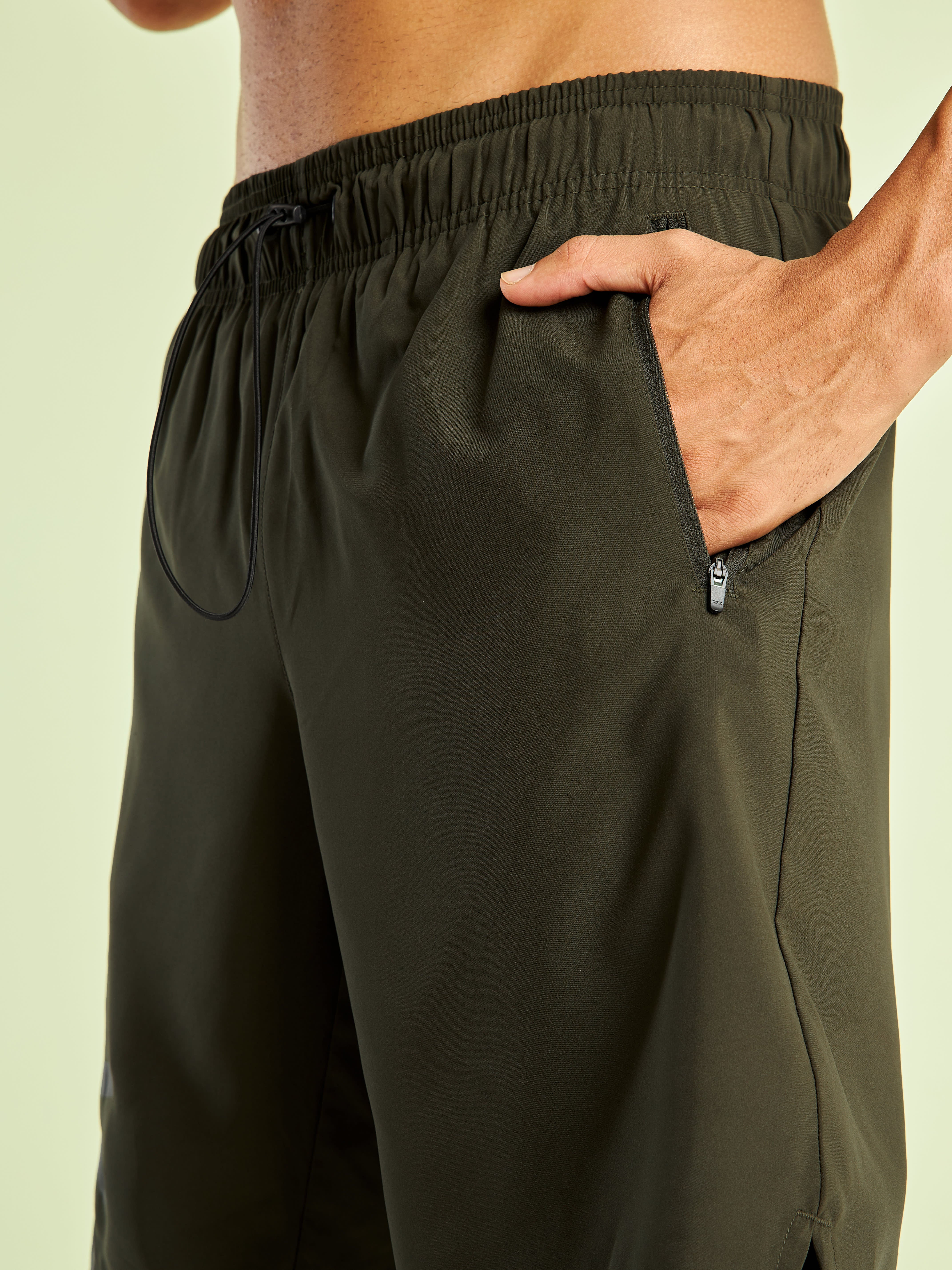 Graphic Running Shorts with Inner Tights