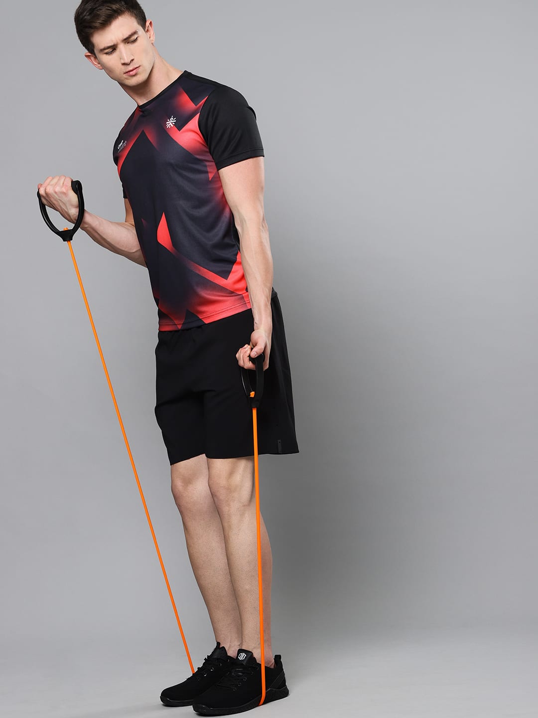 Dugout Peak Red Relaxed Tee