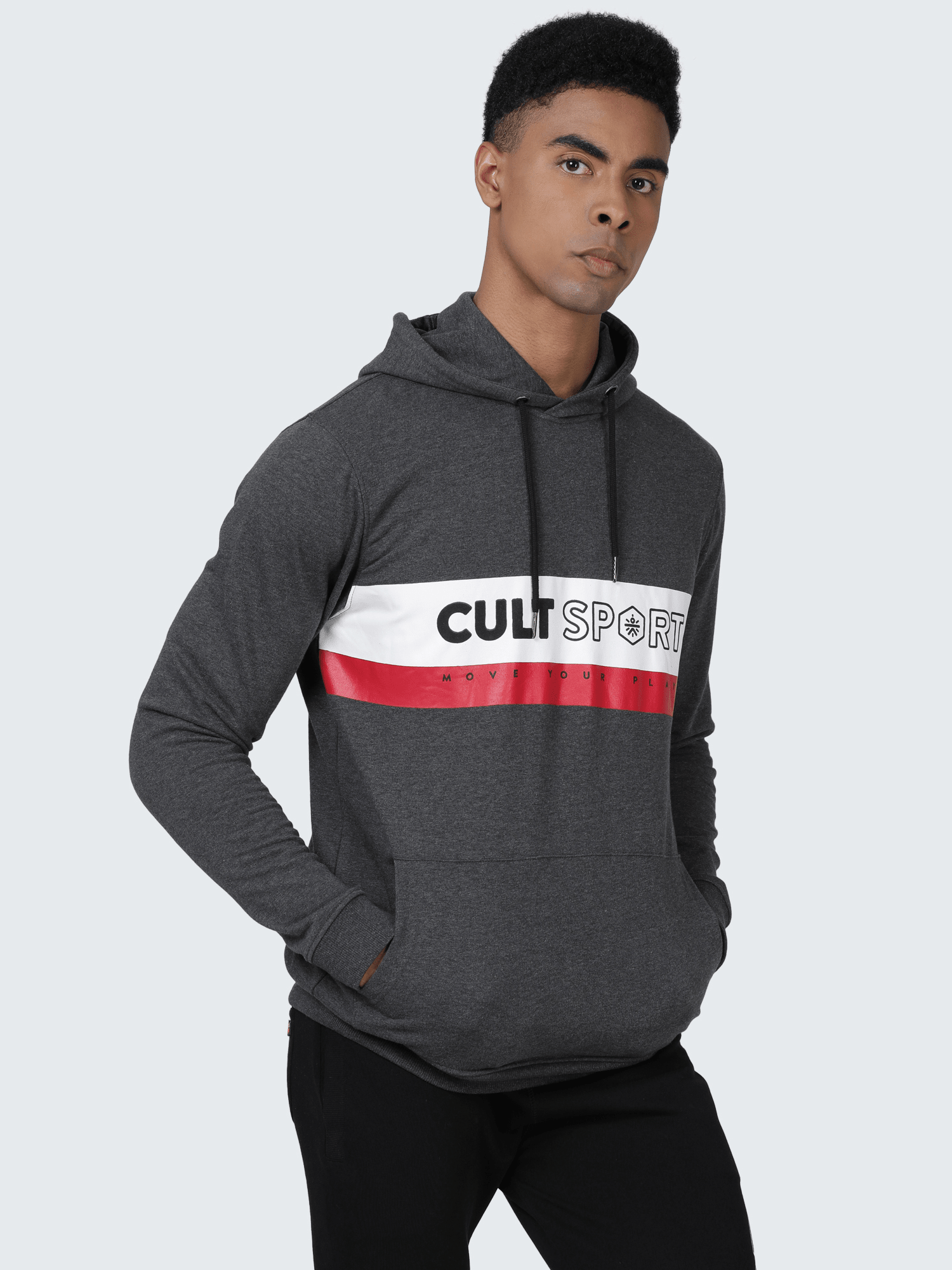 Signature Anthra melange Sweatshirt