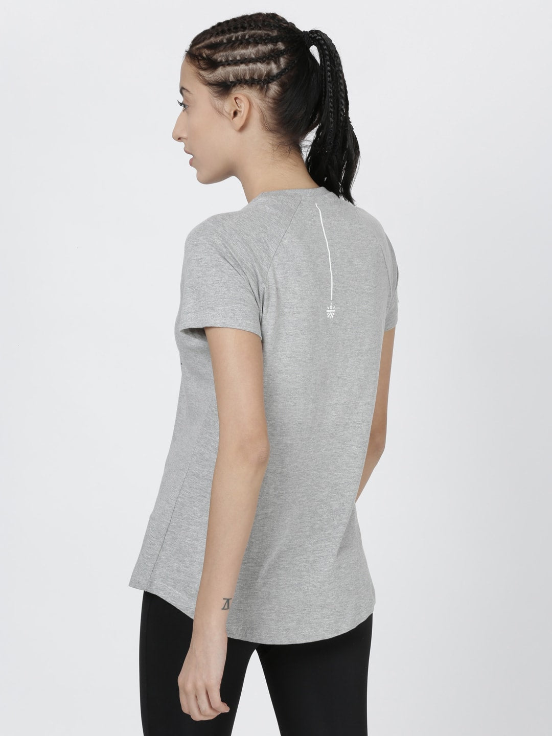 Signature Hustle Grey Training Tee