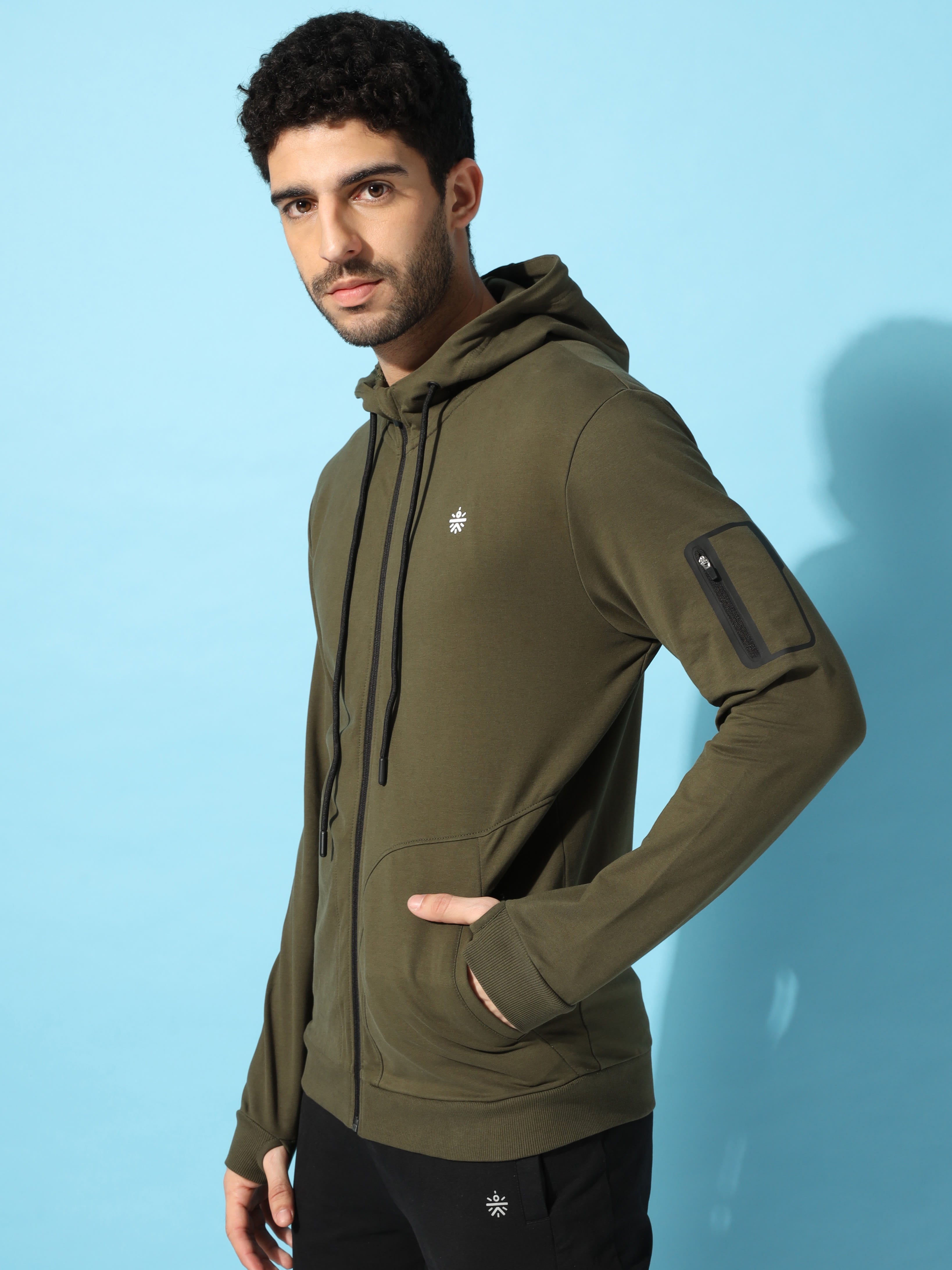 LAYR Solid Sweatshirt