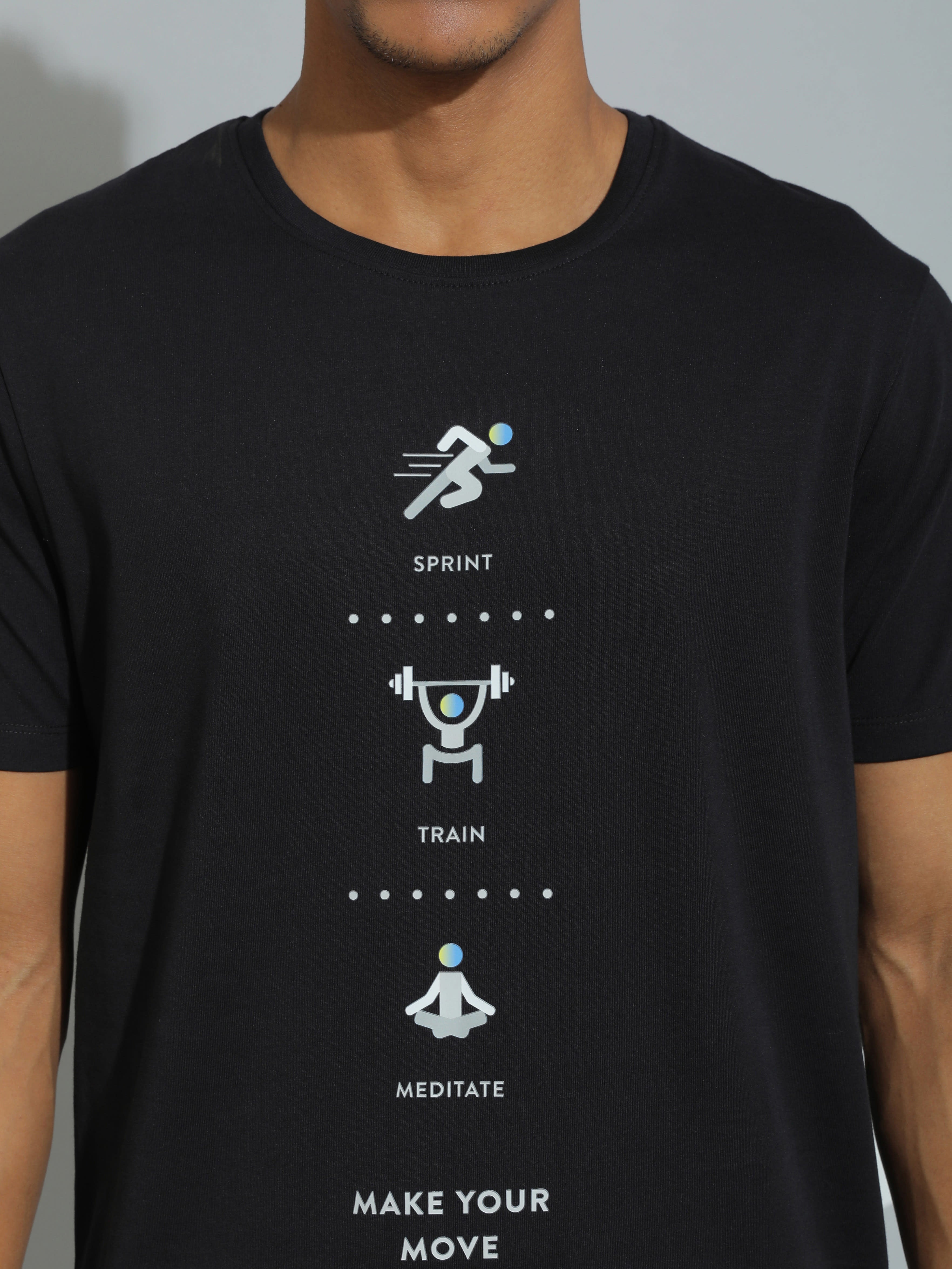 VMan Graphic Active T-shirt