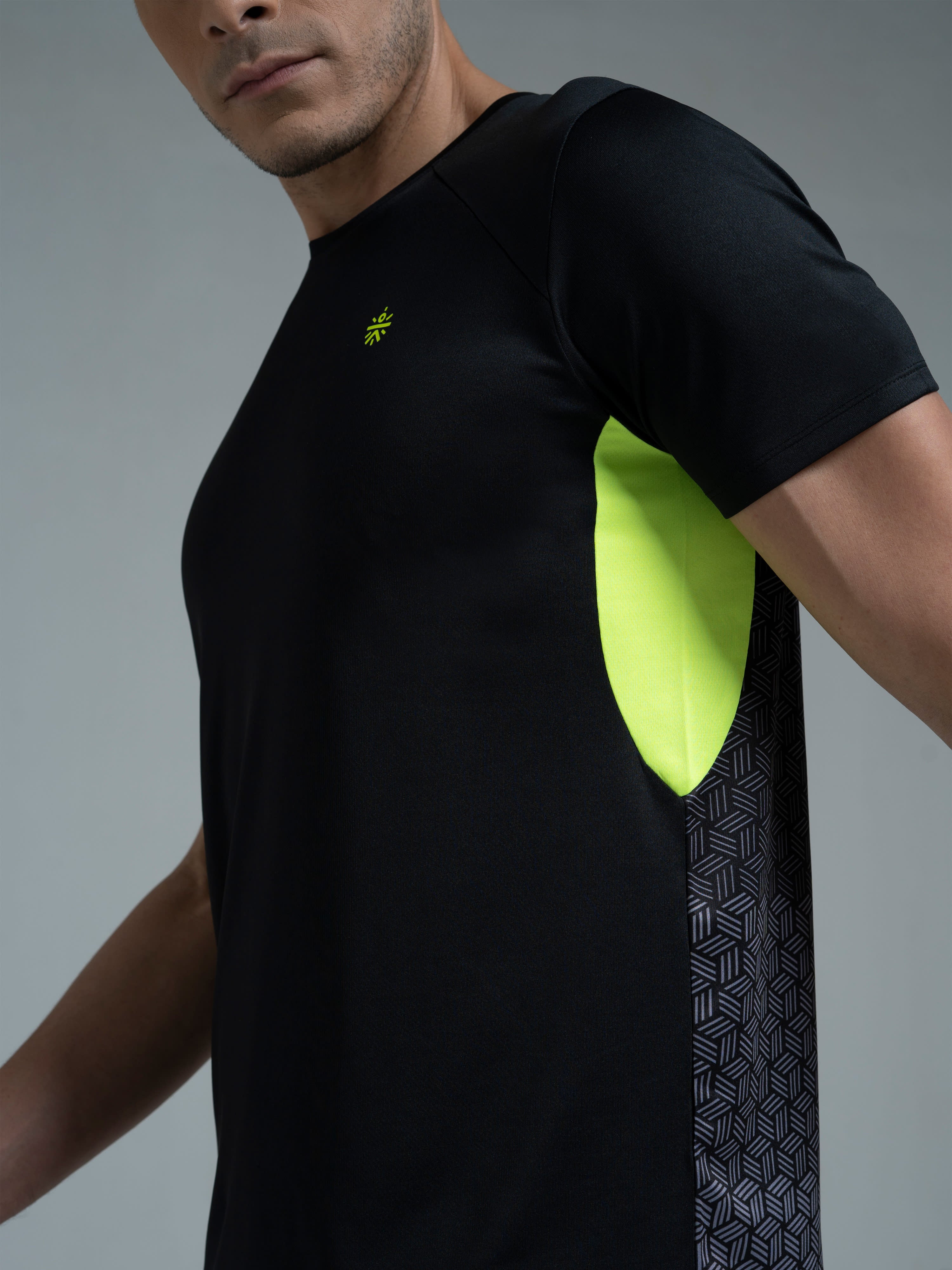 FlashRun Neon Pop Men's Running T-shirt