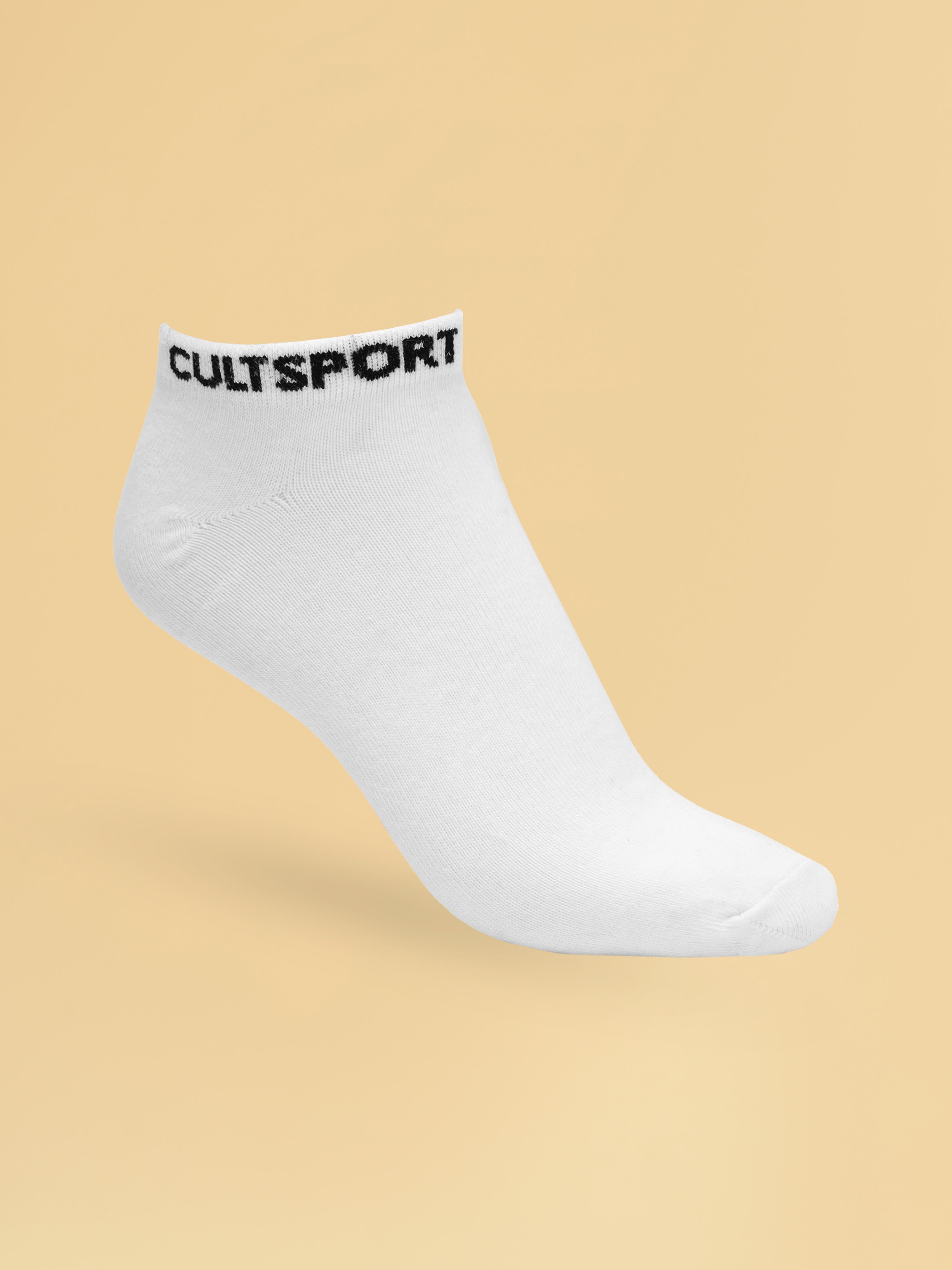 Casual Low Ankle Length Cotton Pack of 3 Black,White & Grey Men's Socks