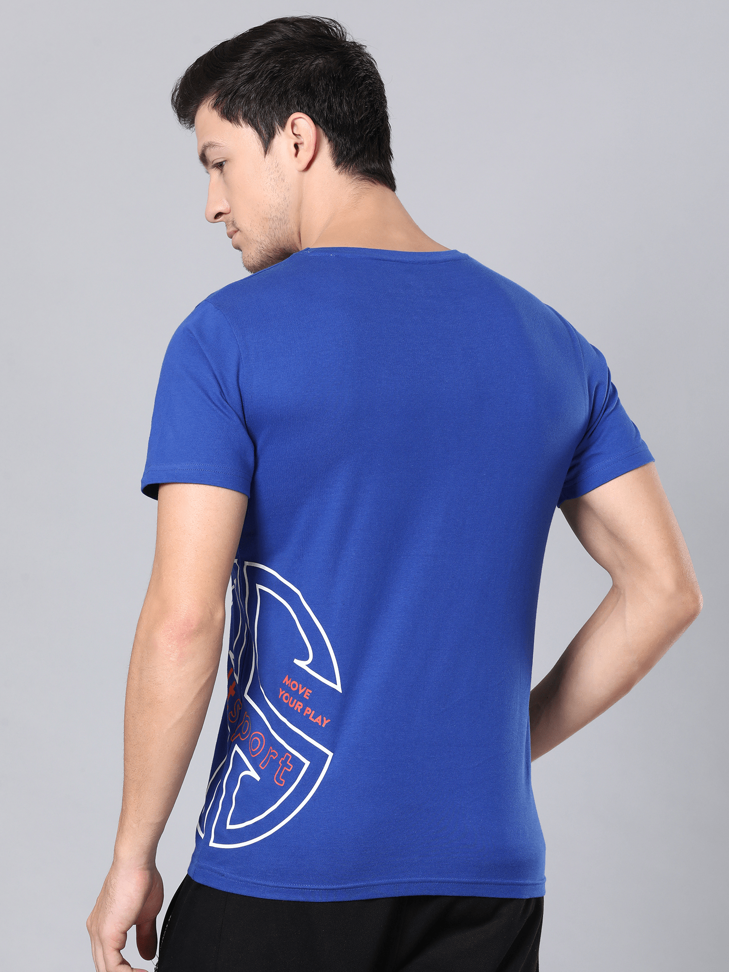 Everydays Zone Blue Cotton Tee
