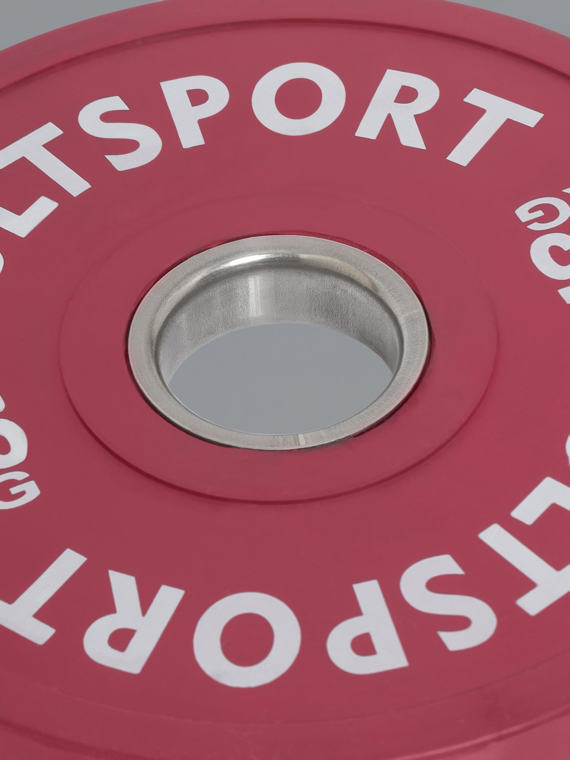 2.5kg Pack of 4 Colour Bumper Plate with rubber coating