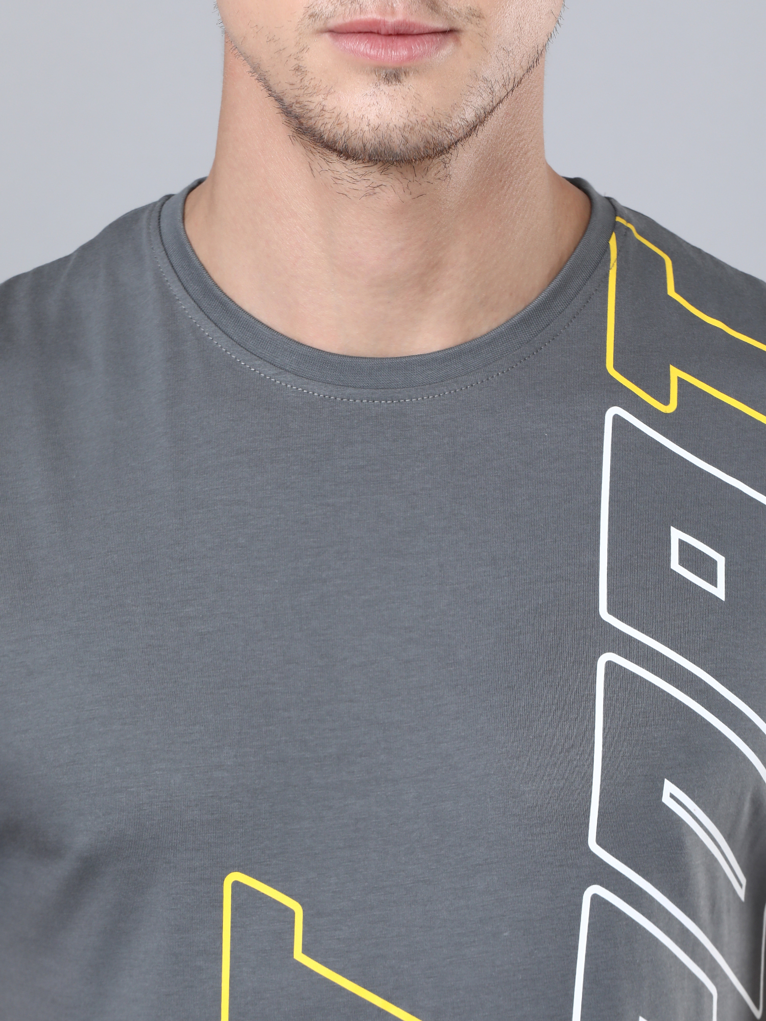 Flydry Cotton GreyStone Workout Tee