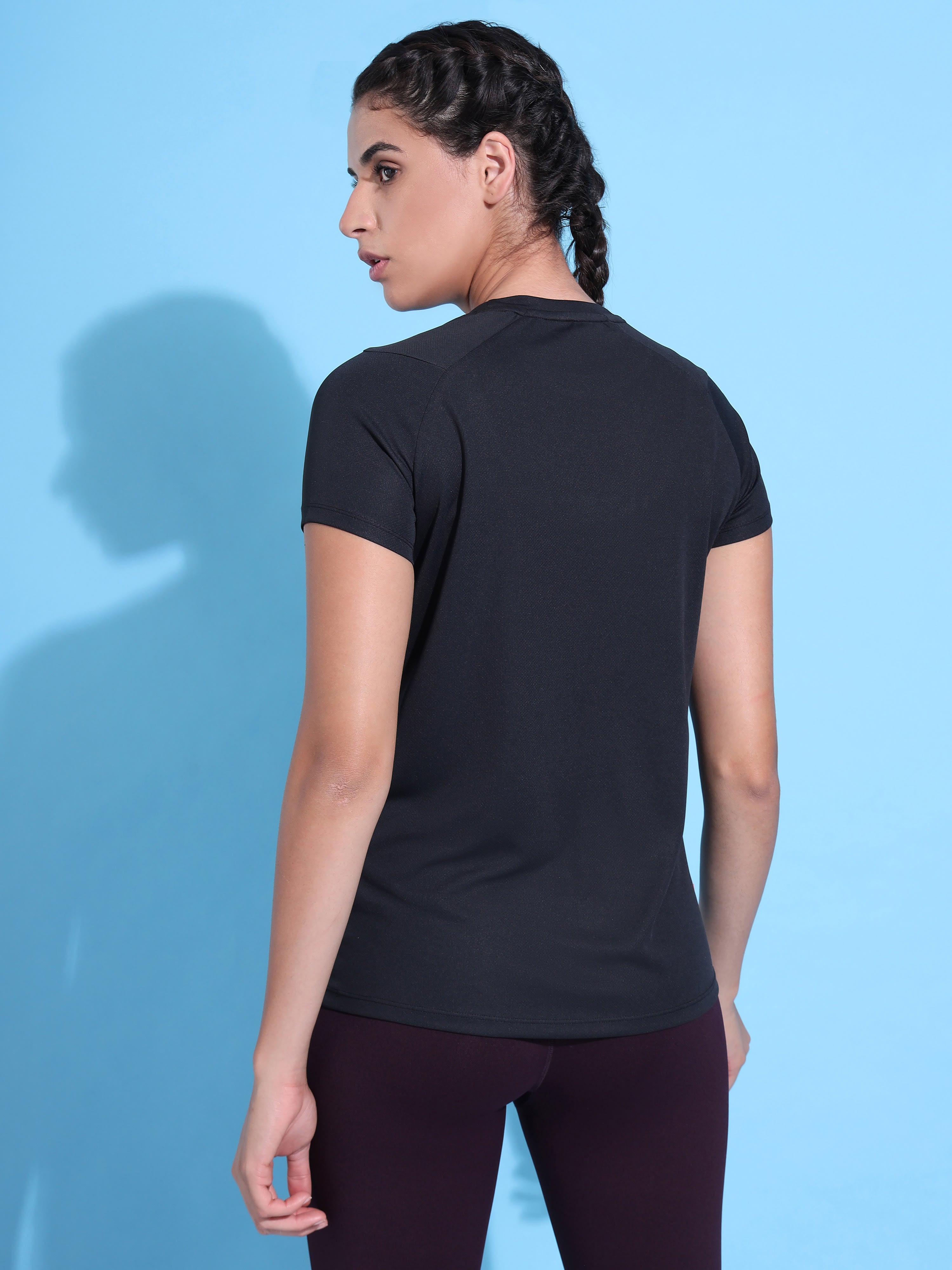 Typographic Print Anti-Odour T-shirt