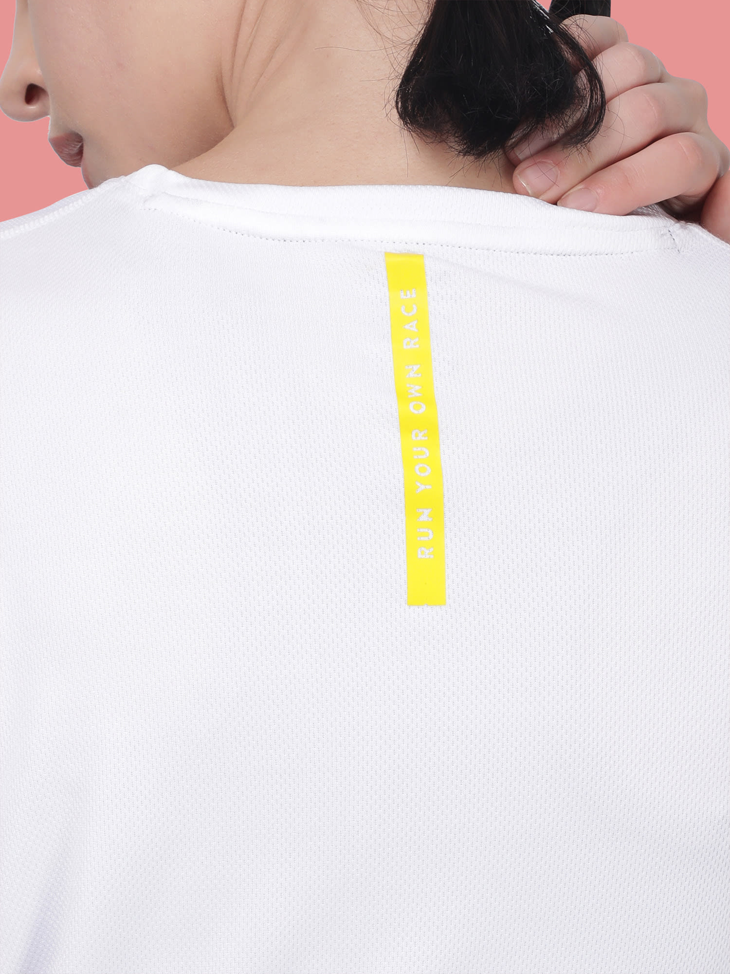 Vital Air White Running Relaxed Tee