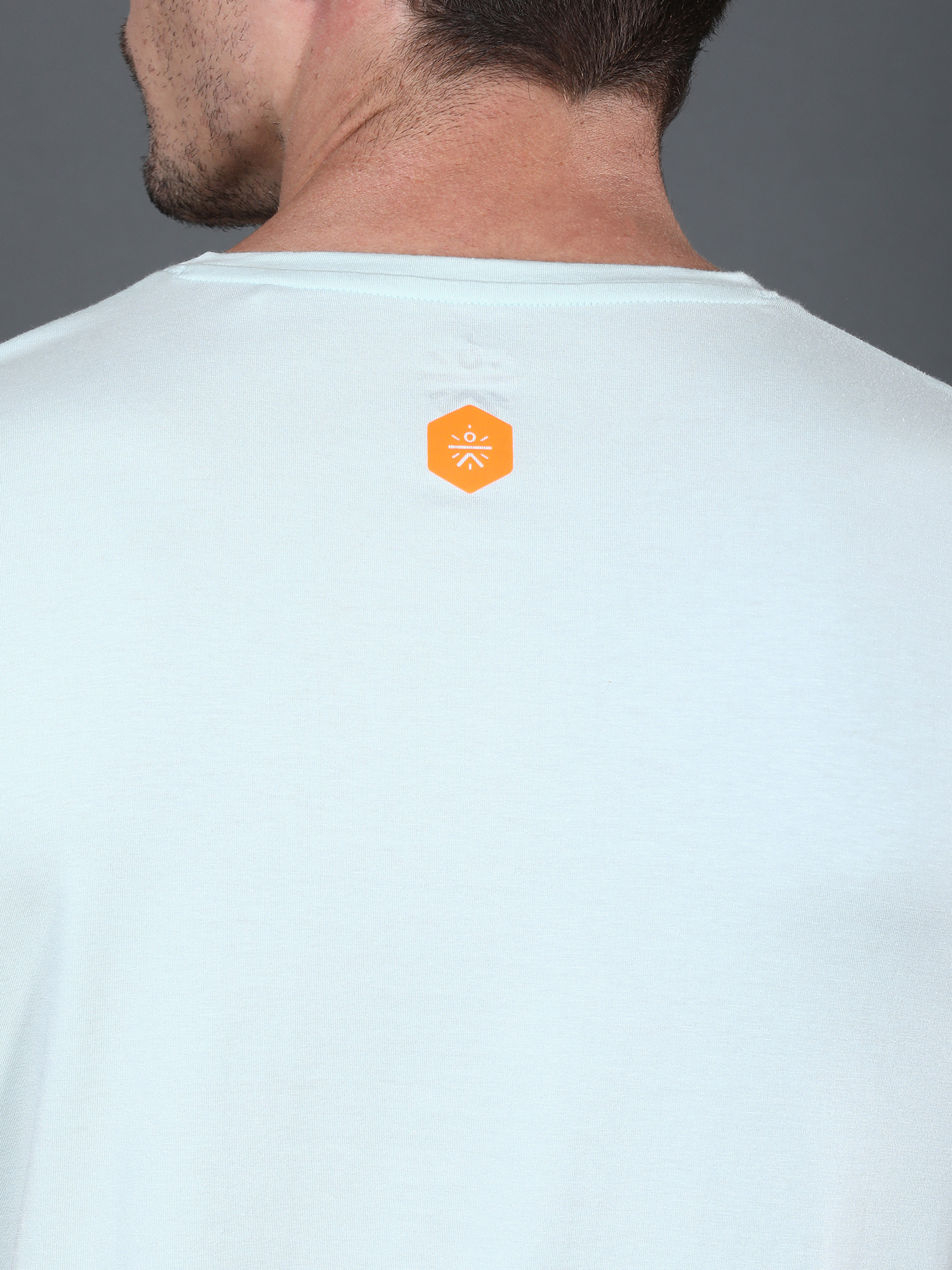 Bamboo Crisp Blue Casual Tee