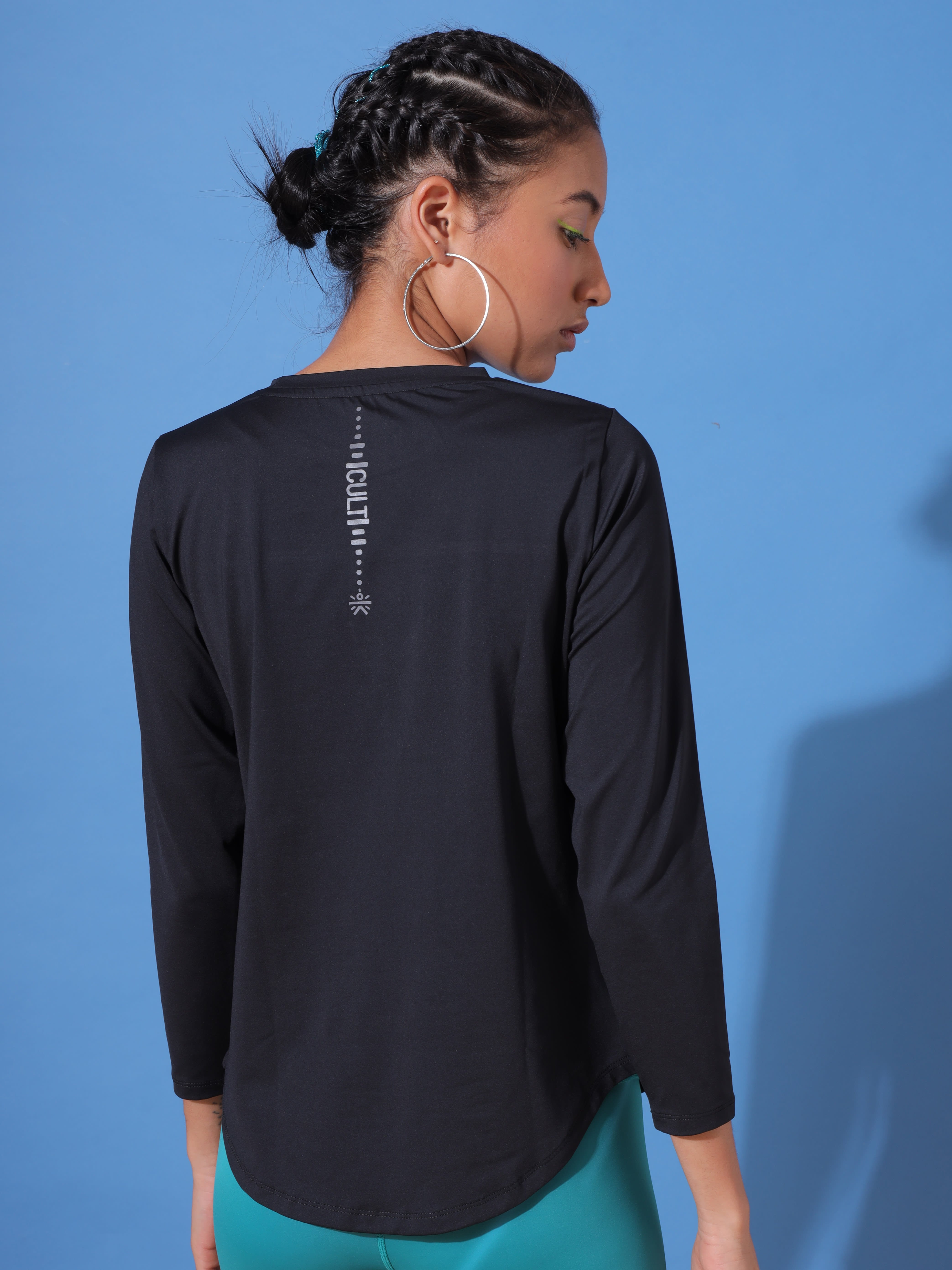 Lasercut Panel Workout T-shirt