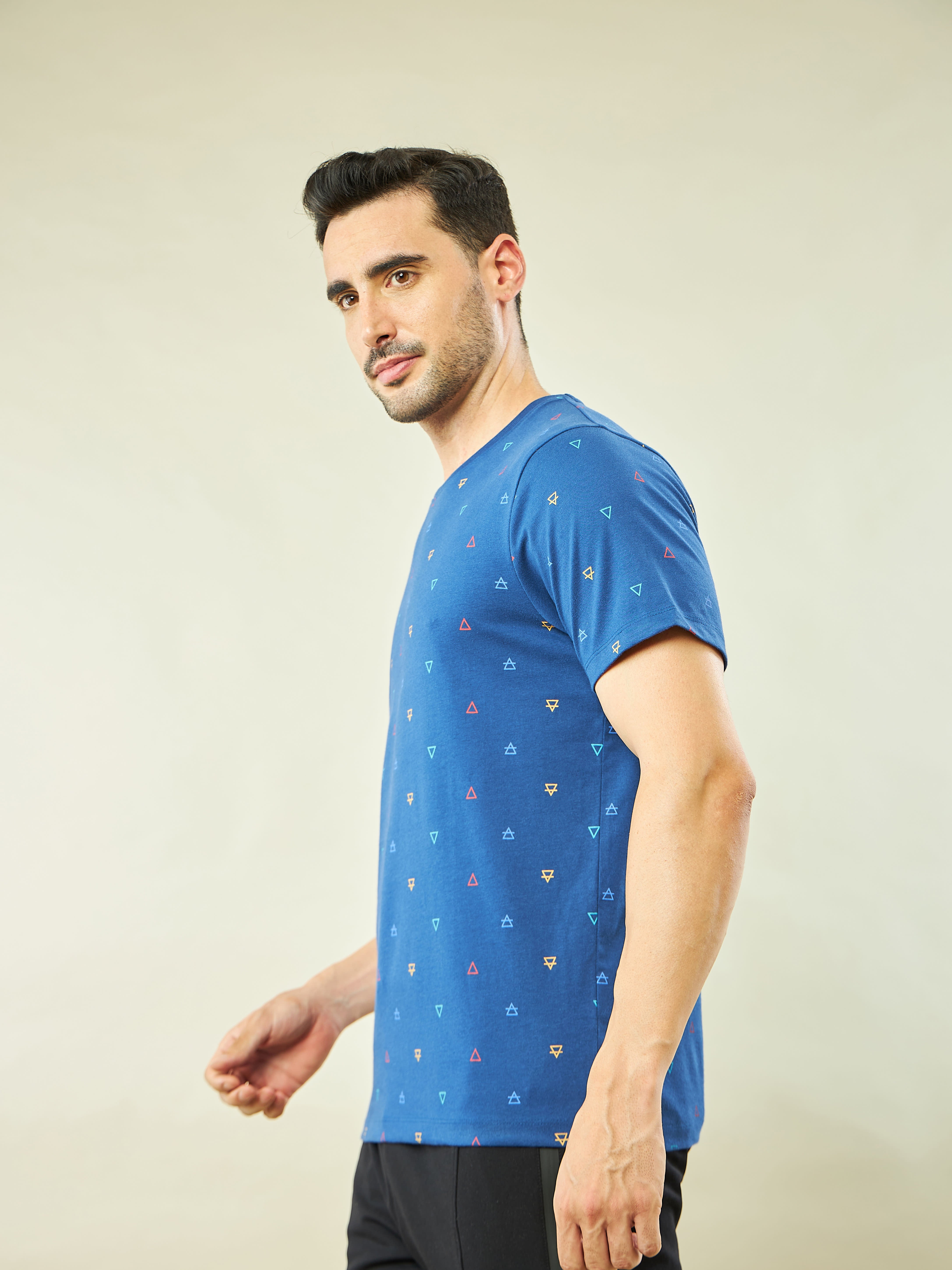 All Over Print Yoga T-shirt