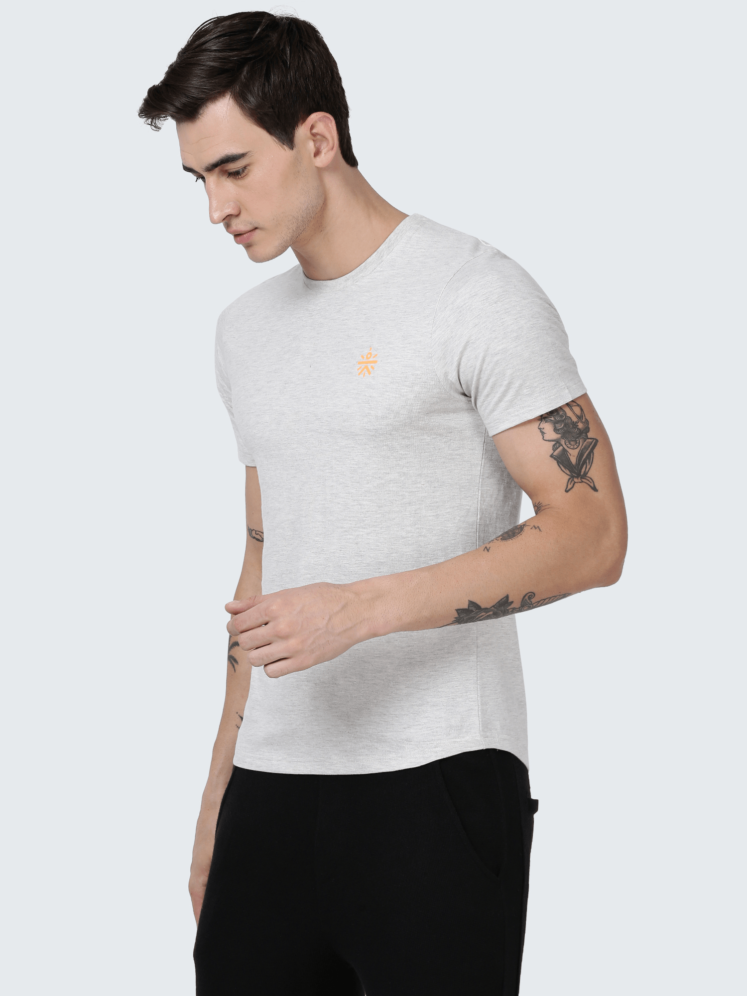 Everydays I AM CULT Grey Cotton Tee