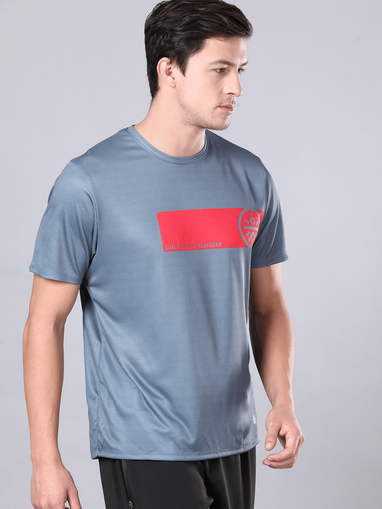 Dugout Tile Grey Workout Tee