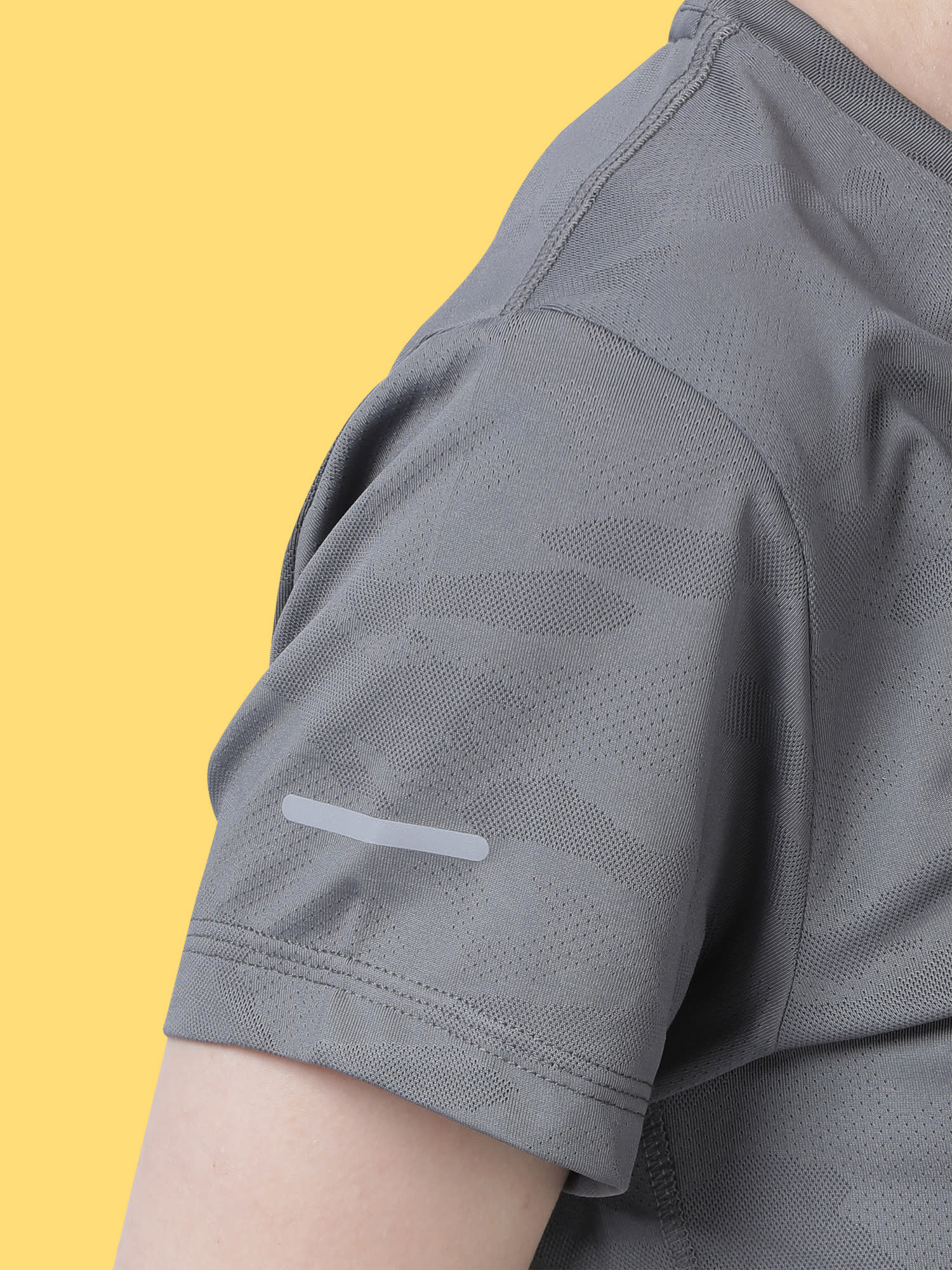 Vital Air Grey Running Relaxed Tee
