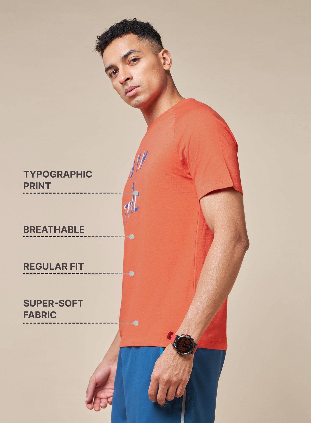 Training Typographic T-shirt