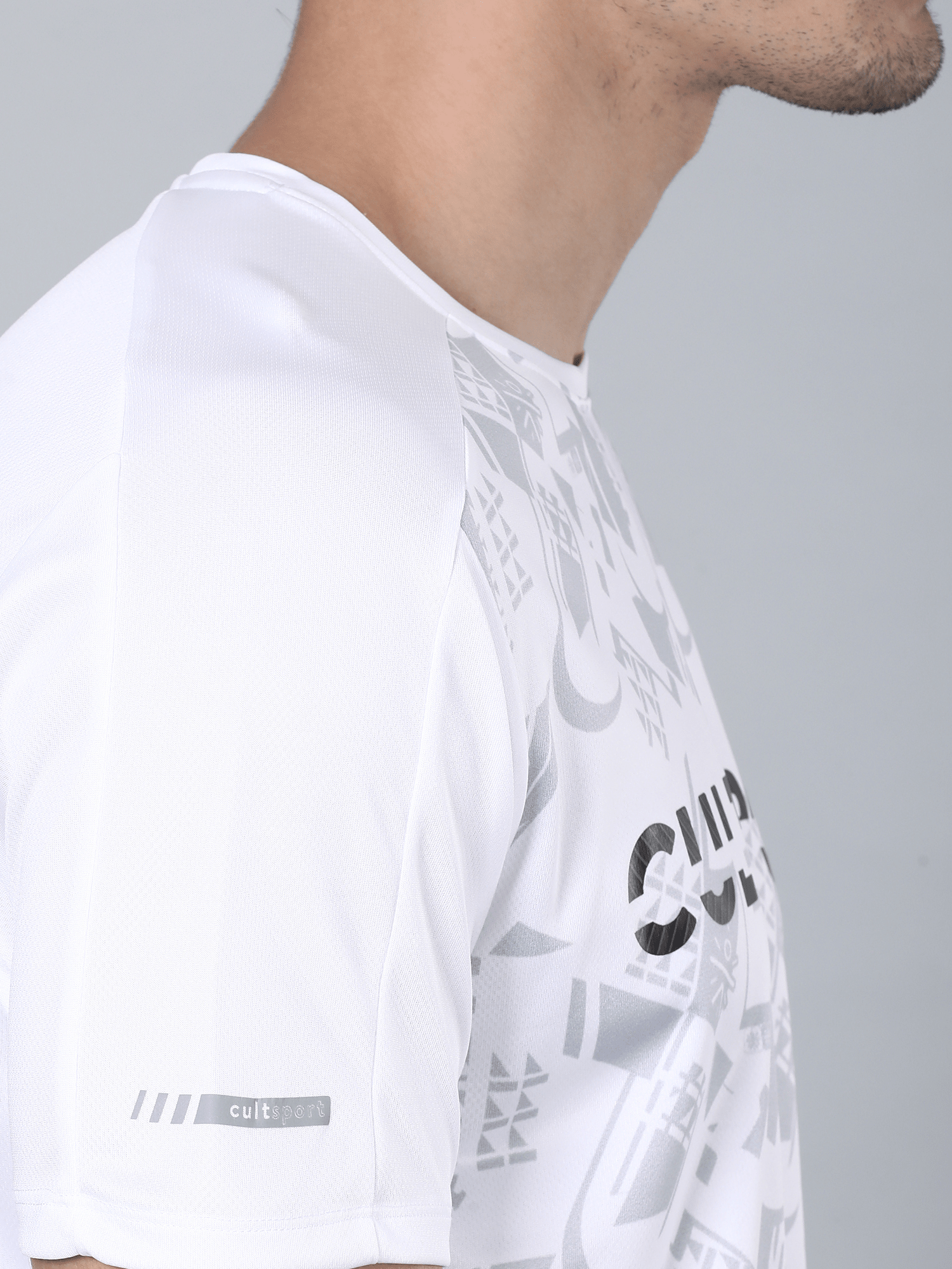 Dugout Hiero White Gym Tee