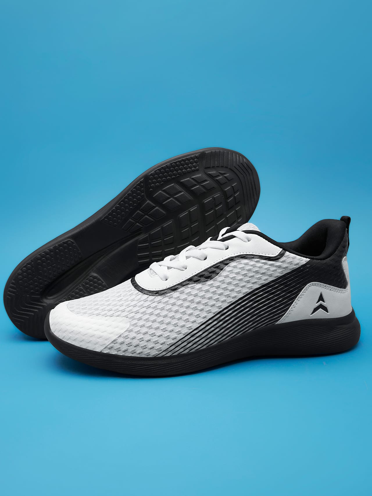 Avant Men's Alpha Sports Shoes-White/Black